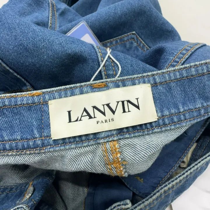 Lanvin Lanvin Casual Adjustable Waist Denim Pants -2508 Size US 38 / EU 54 - 5 Thumbnail