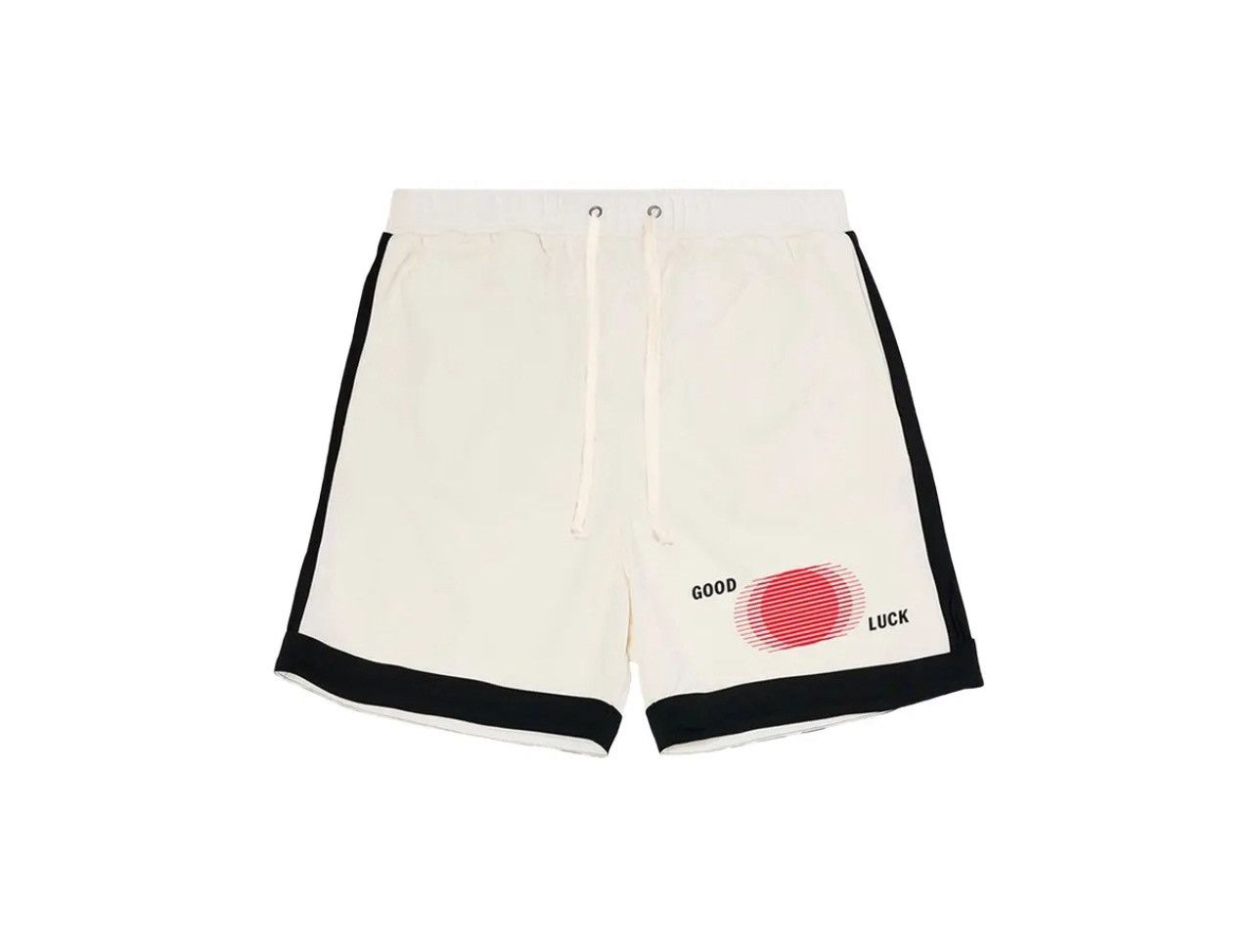 Mr. Saturday Mr. Saturday Good Luck 5” Inseam Vintage White Moto Shorts Size US 32 / EU 48 - 1 Thumbnail