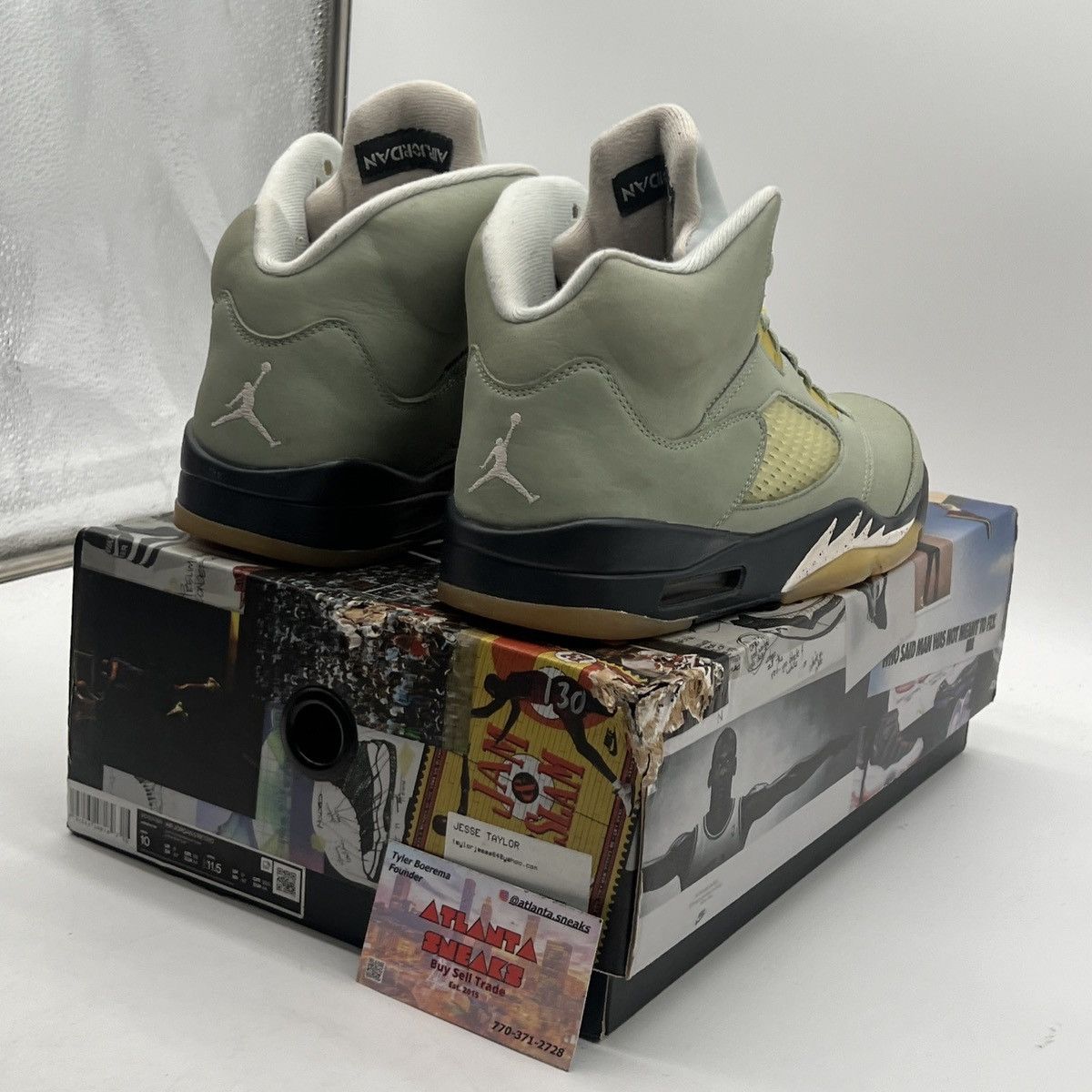 Jordan Brand Air Jordan 5 Jade horizon Size US 10 / EU 43 - 5 Thumbnail