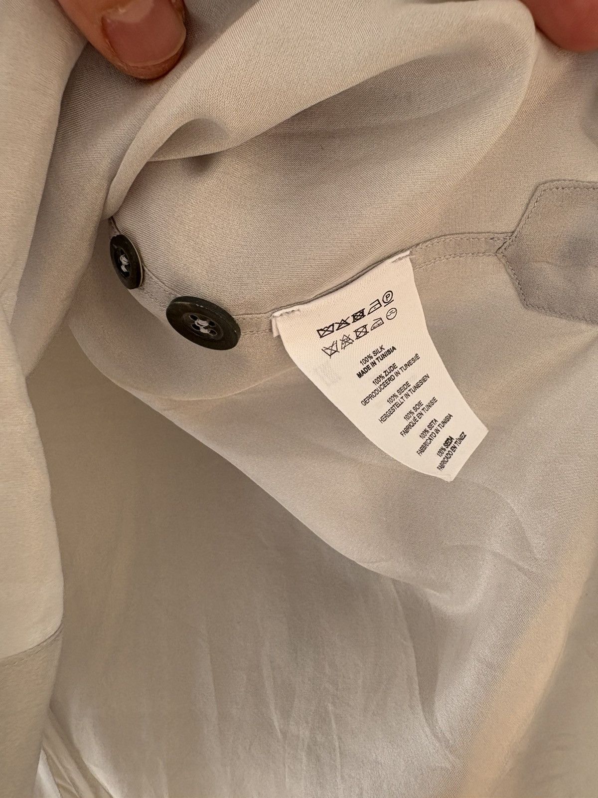 Dries Van Noten Dries Van Noten runway silk shirt Size US L / EU 52-54 / 3 - 6 Thumbnail
