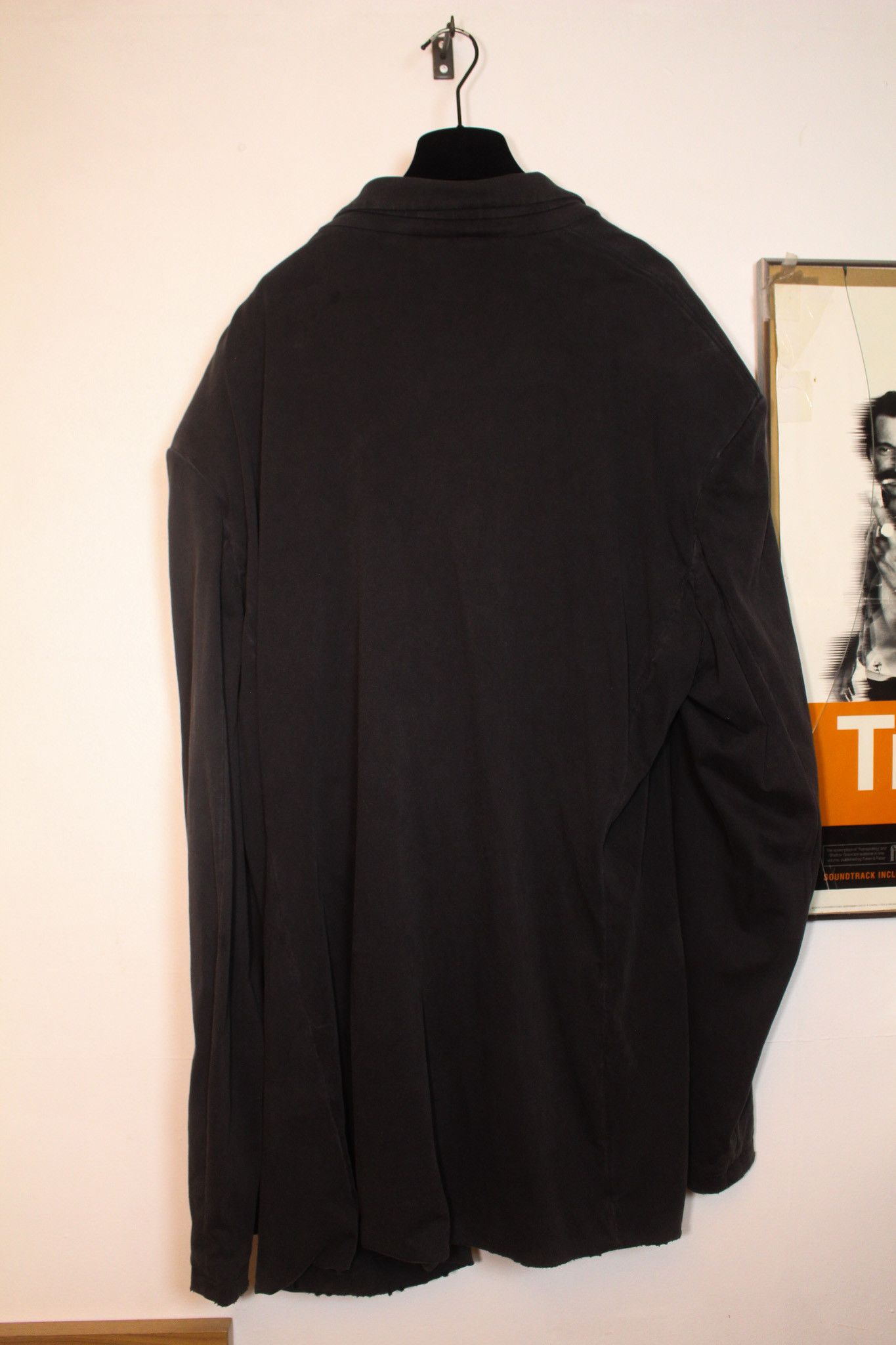 Balenciaga AW2021 HEAVYWEIGHT COTTON BLAZER SKATER JACKET Size 50R - 2 Thumbnail