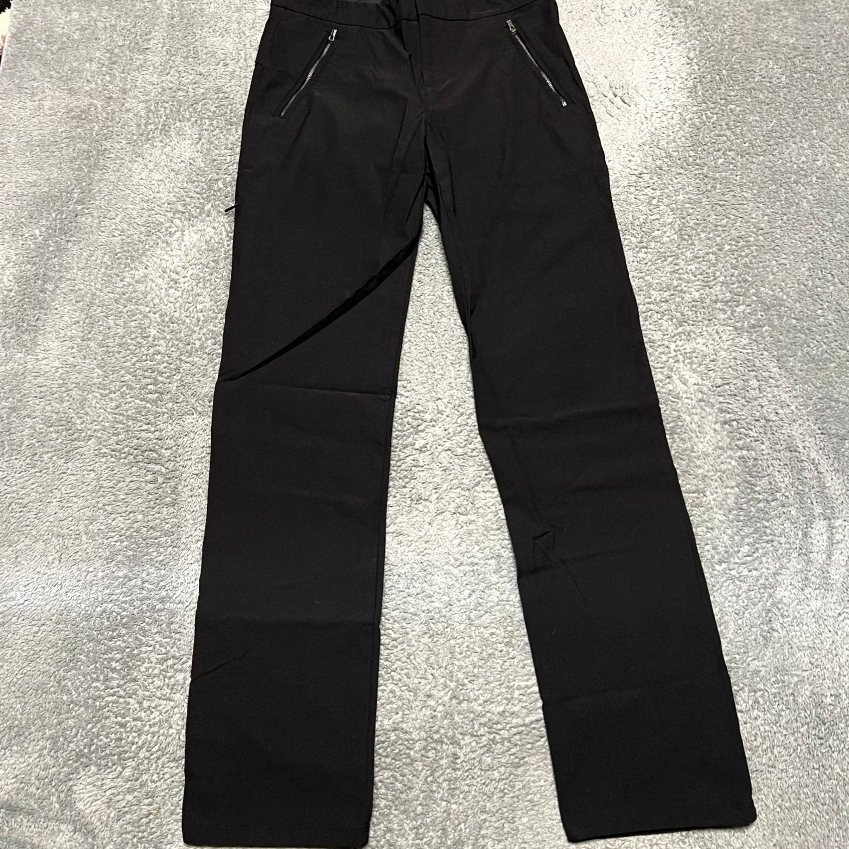 Athleta Athleta Pants Womens 8T Wander Straight Black Hiking Active #353692 *flaw Small hole Size 30" / US 8 / IT 44 - 2 Thumbnail