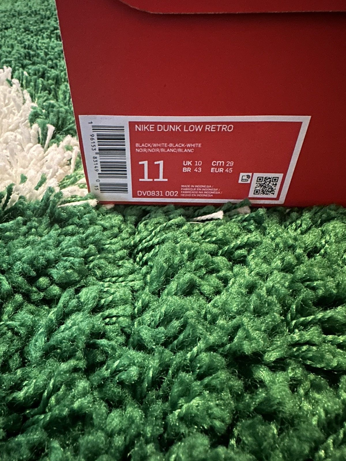 Nike Nike Dunk Low Panda 2.0 Sneakers 11 Size US 11 / EU 44 - 8 Thumbnail