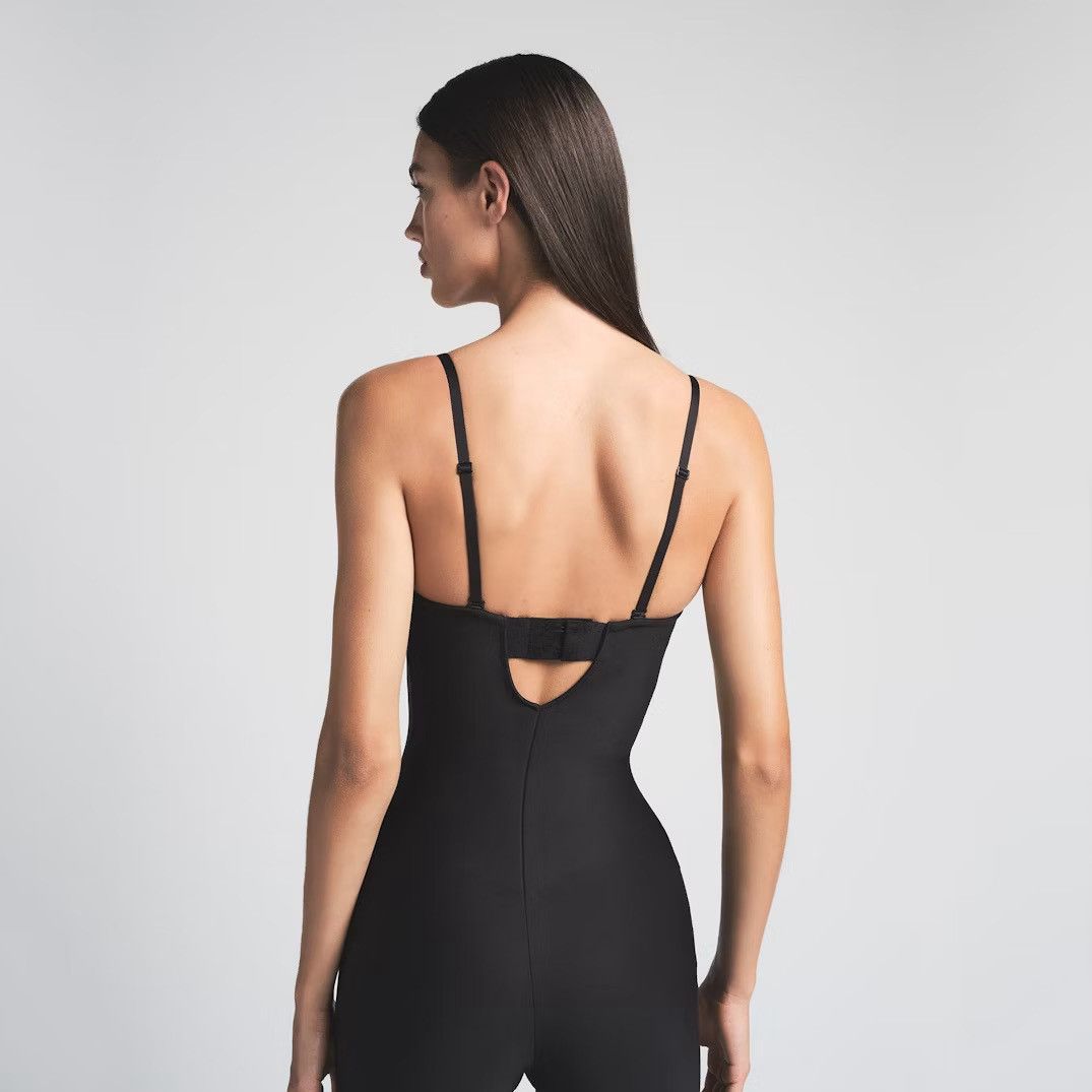 SKIMS Skims body zoned underwire middy bodysuit onyx extra small Size XS / US 0-2 / IT 36-38 - 2 Thumbnail