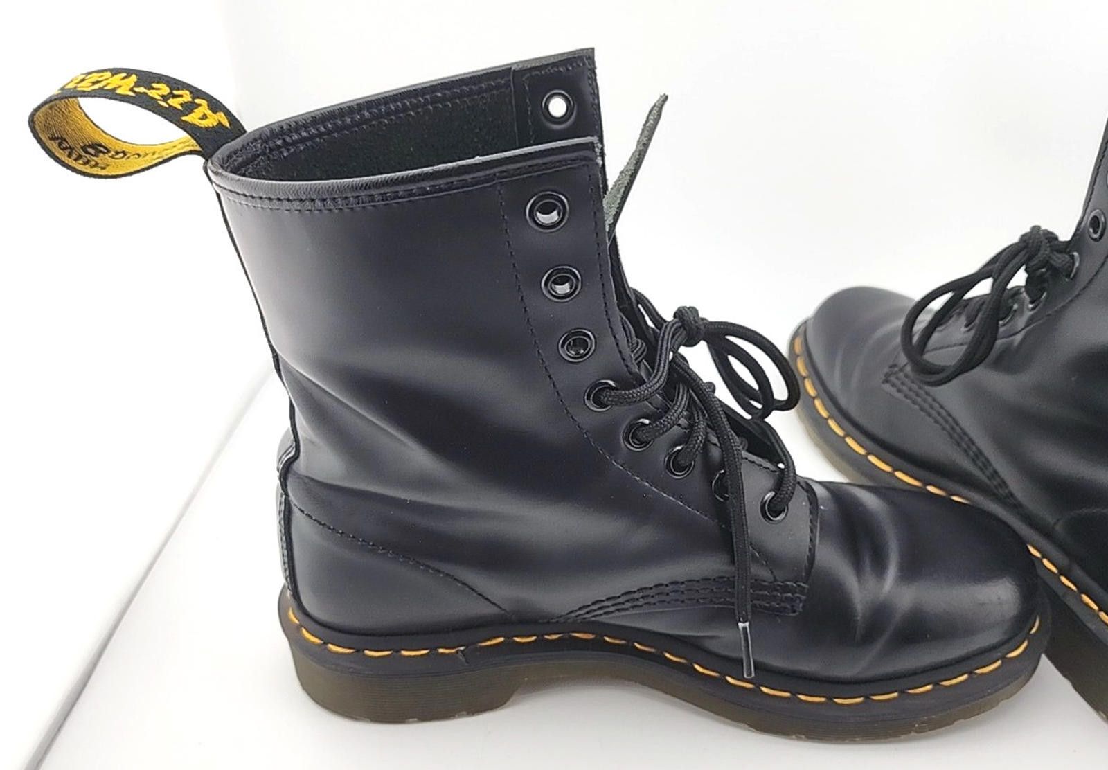 Dr. Martens Dr. Martens W Nappa Leather Boots Black Women’s Size 8 Size US 8 / IT 38 - 7 Thumbnail