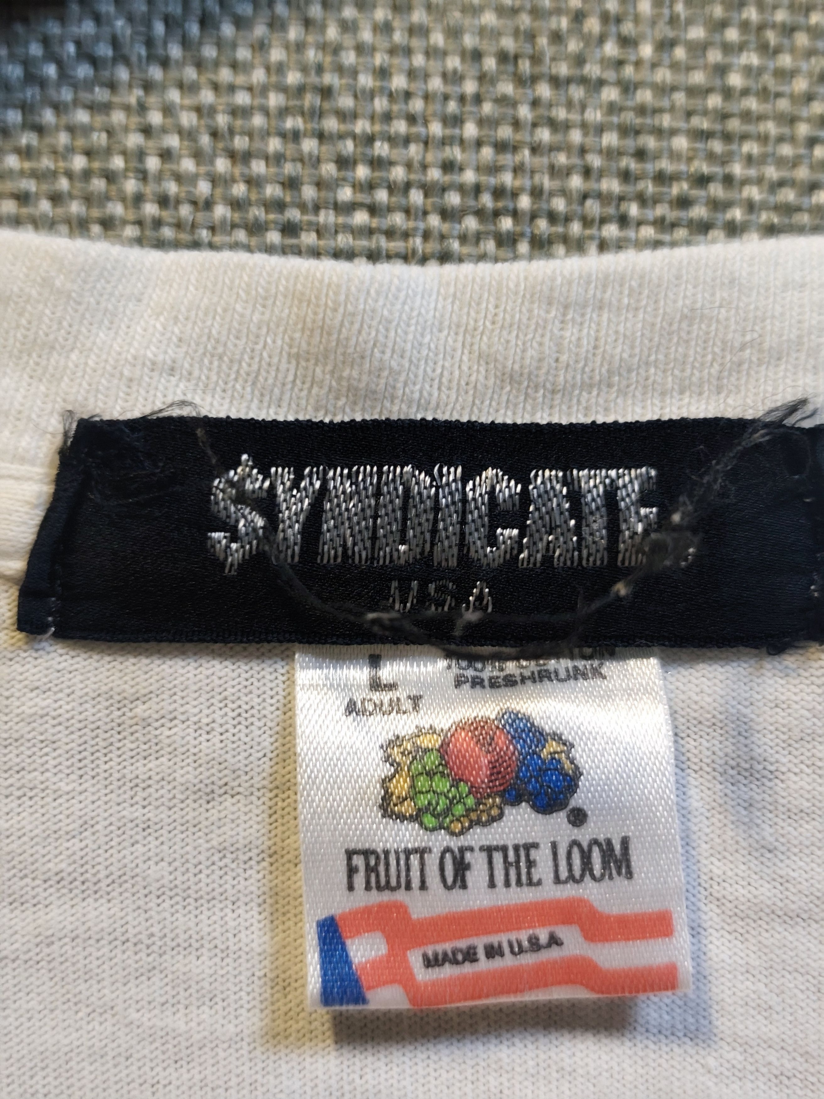 Rap Tees Vintage 90s Rhyme Syndicate Ice-T Rap Tee Size US M / EU 48-50 / 2 - 7 Thumbnail