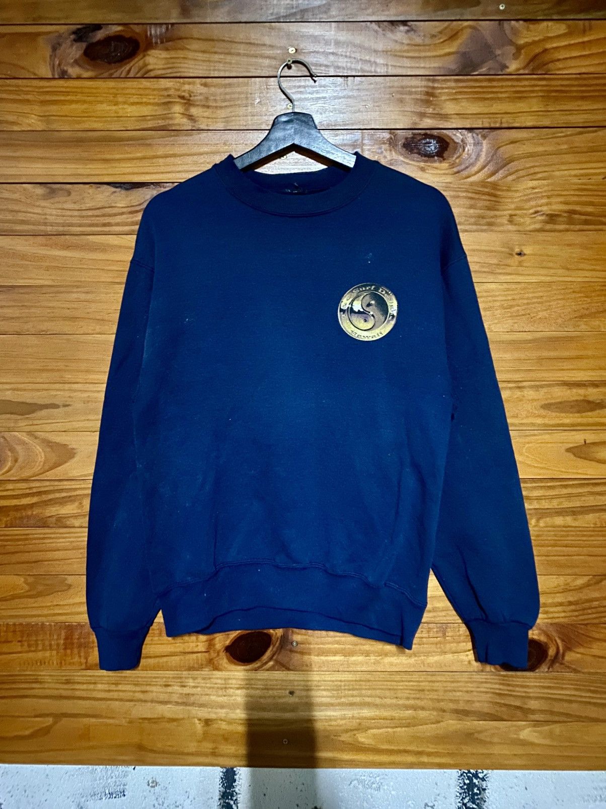 Vintage Vintage T&C Surf Designs Hawaii Sweatshirt – 1990s Navy Blue Size US M / EU 48-50 / 2 - 3 Thumbnail