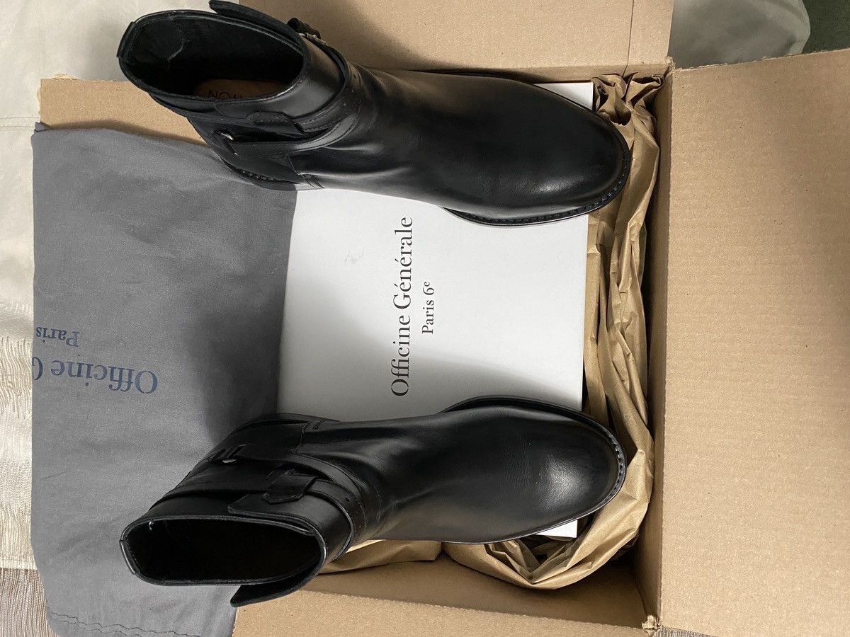 Officine Generale Officine Generale Black Juan Chelsea Boots. Buckle strap Size US 9 / EU 42 - 5 Thumbnail