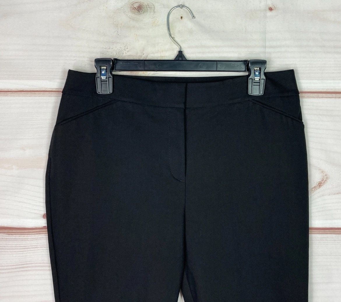 Chicos Chico’s “So Slimming” Black Dress Pants, Size 3 Plus Short Size 38" / US 16 / IT 52 - 3 Thumbnail