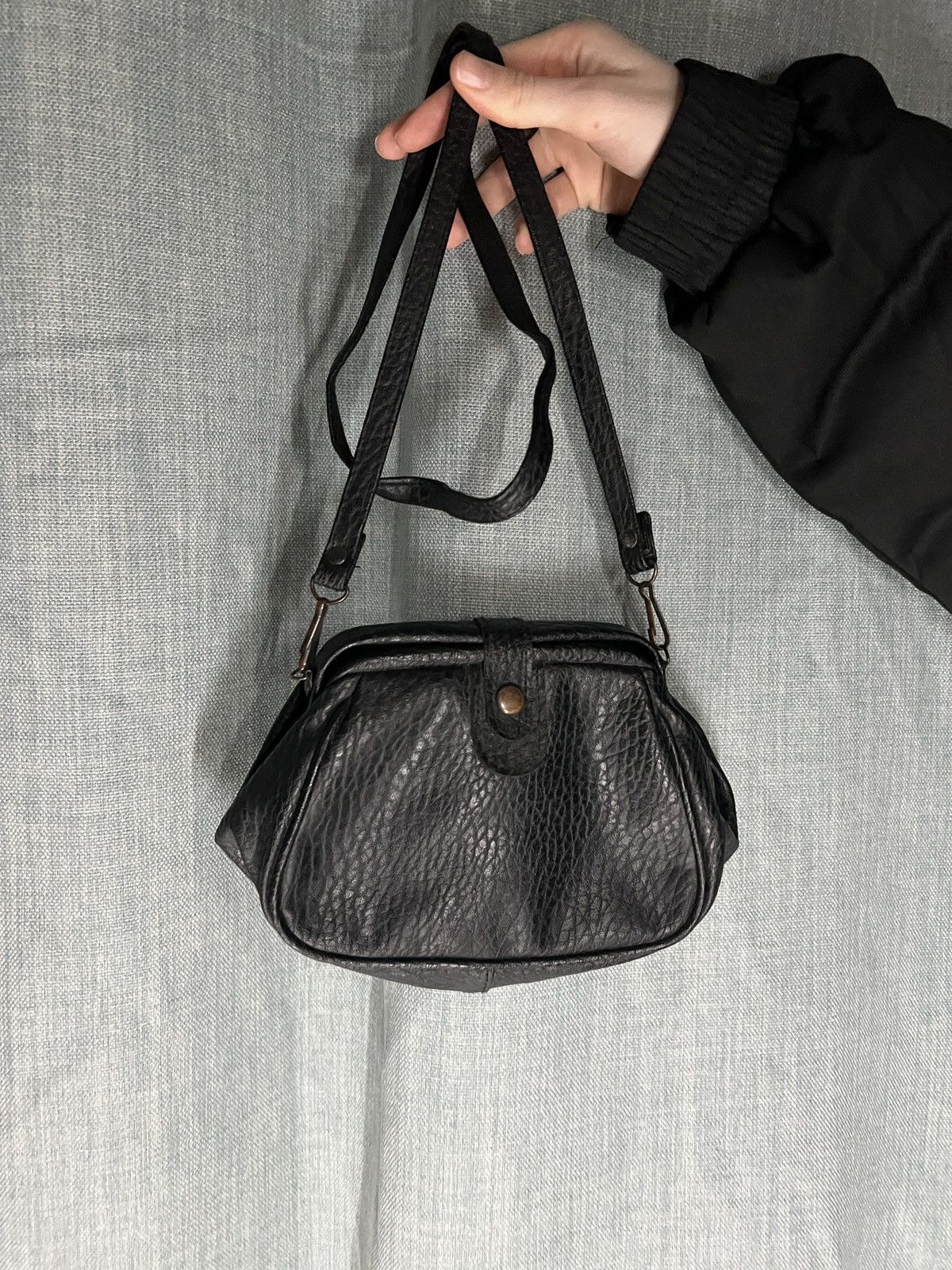 Vintage Y2k Vintage Leather bag messenger Opium archive Size ONE SIZE - 7 Thumbnail