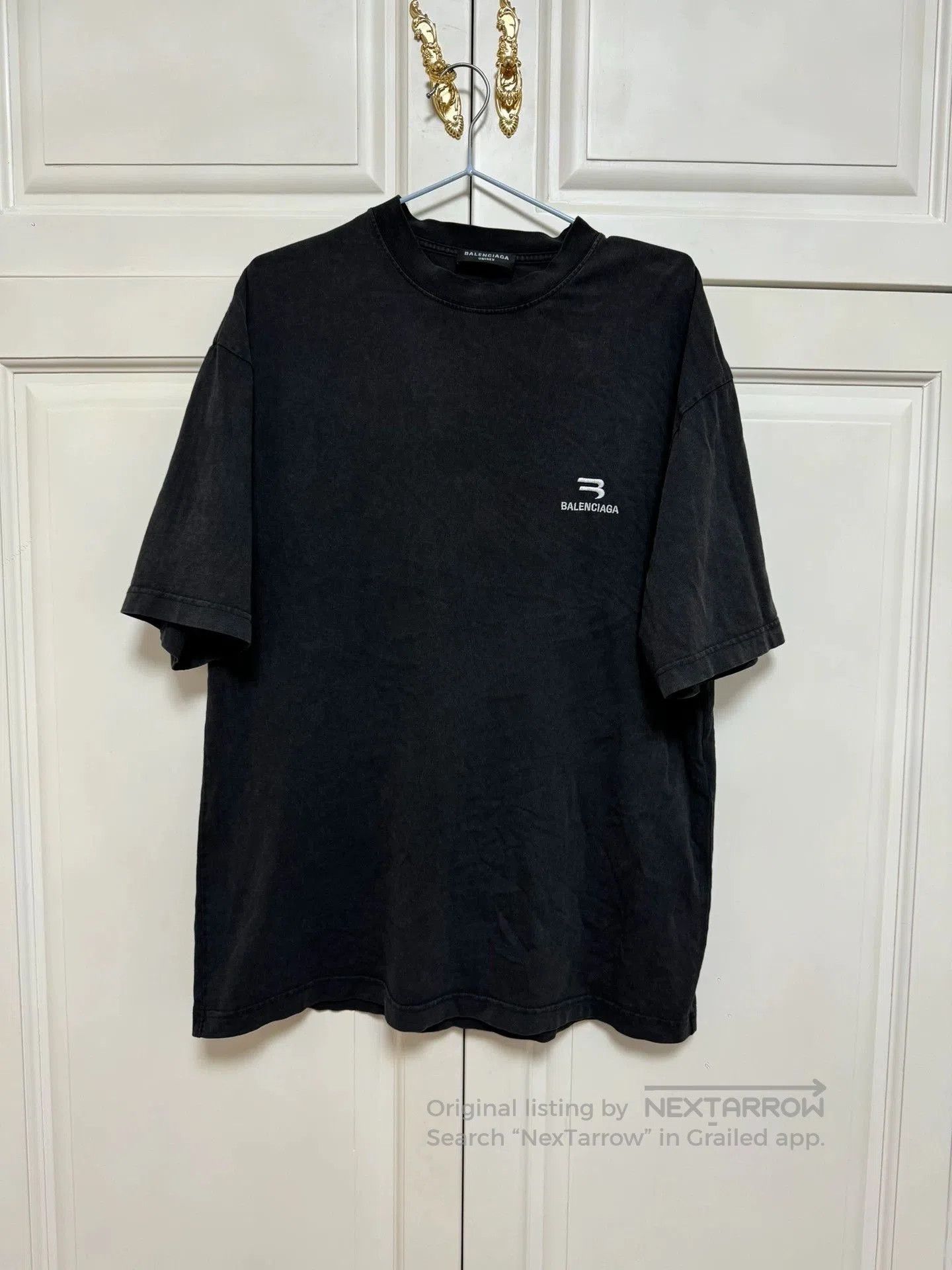 Balenciaga Balenciaga Logo Short Sleeve T-shirt. Size US XS / EU 42 / 0 - 1 Thumbnail