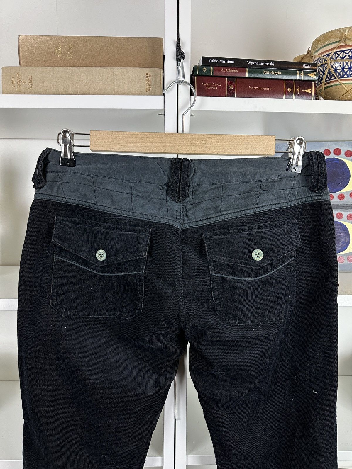 Diesel Black diesel flared corduroy pants Size US 32 / EU 48 - 6 Thumbnail