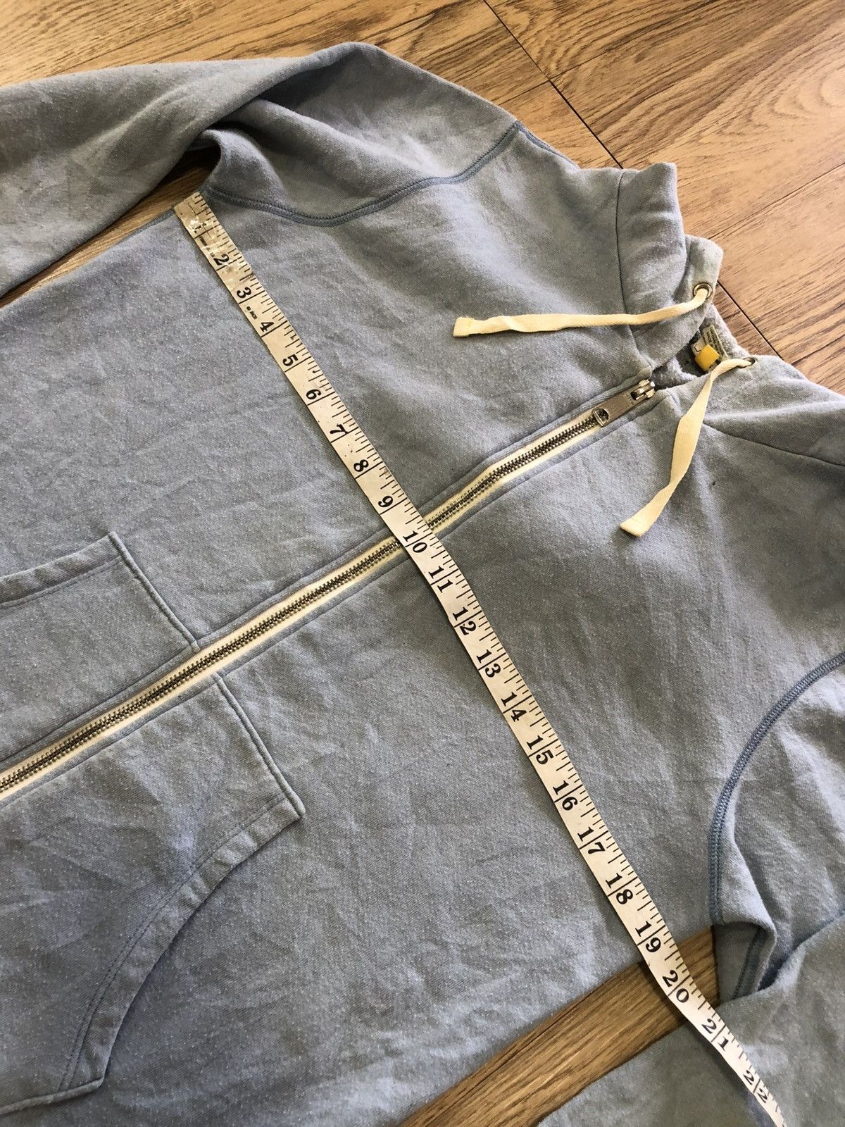 Velva Sheen × Vintage Vintage 70’s Velva sheen talon zip plain hoodie Size US S / EU 44-46 / 1 - 6 Thumbnail