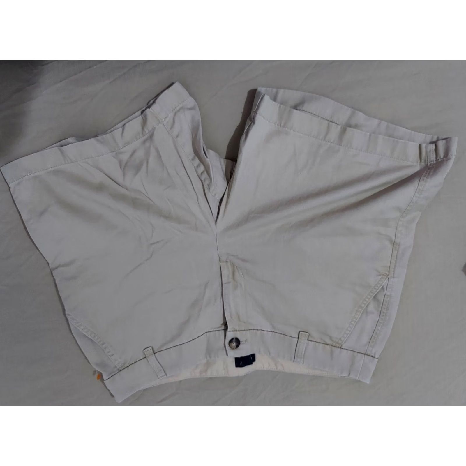 J.Crew Womens J.Crew Khaki Shorts 10 Cotton Chino Size 32" / US 10 / IT 46 - 2 Thumbnail
