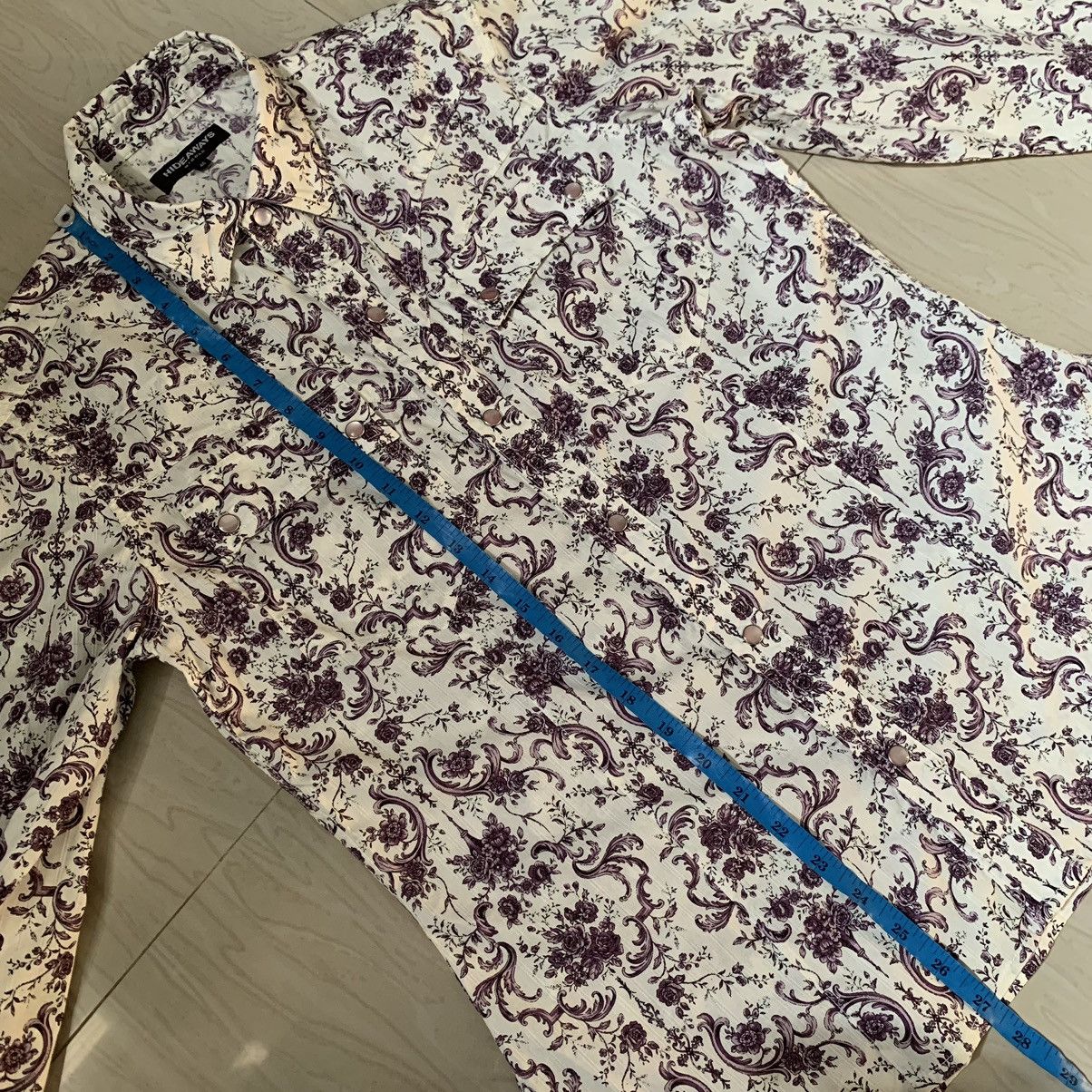 Japanese Brand × Matsuda × Nicole Club 🔥Hideways Nicole Floral pattern shirt Size US M / EU 48-50 / 2 - 12 Thumbnail