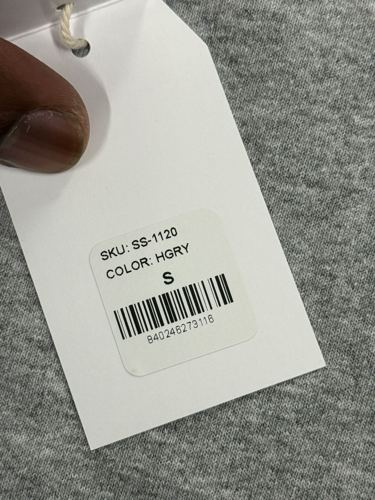 Gallery Dept. Gallery Dept Souvenir L/S Heather Grey Size US S / EU 44-46 / 1 - 5 Thumbnail