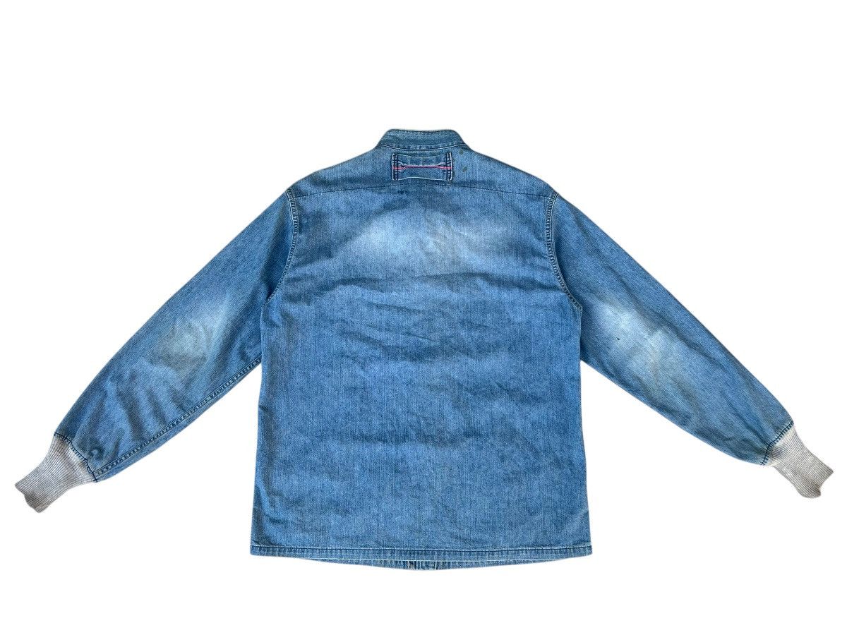 Blue Blue Japan Vintage Blue Blue Japan Dirty Mud Stains Denim Jacket Size US L / EU 52-54 / 3 - 17 Thumbnail