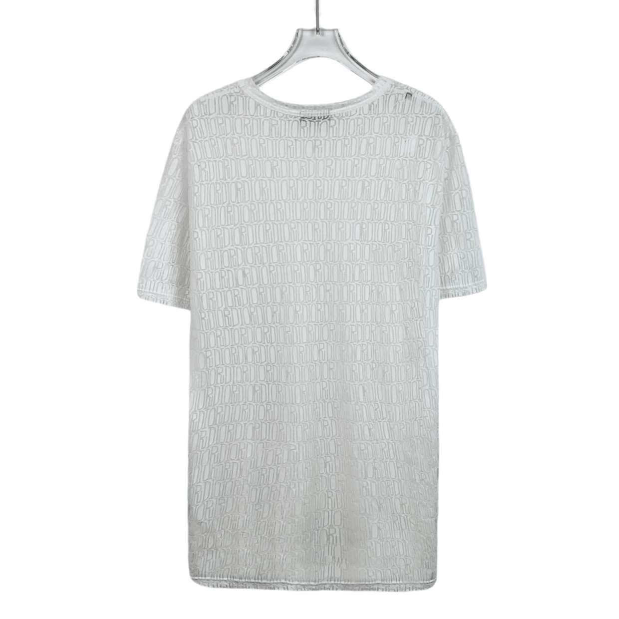 Dior Dior White Logo Lace Tee (Size L) Size US L / EU 52-54 / 3 - 7 Thumbnail