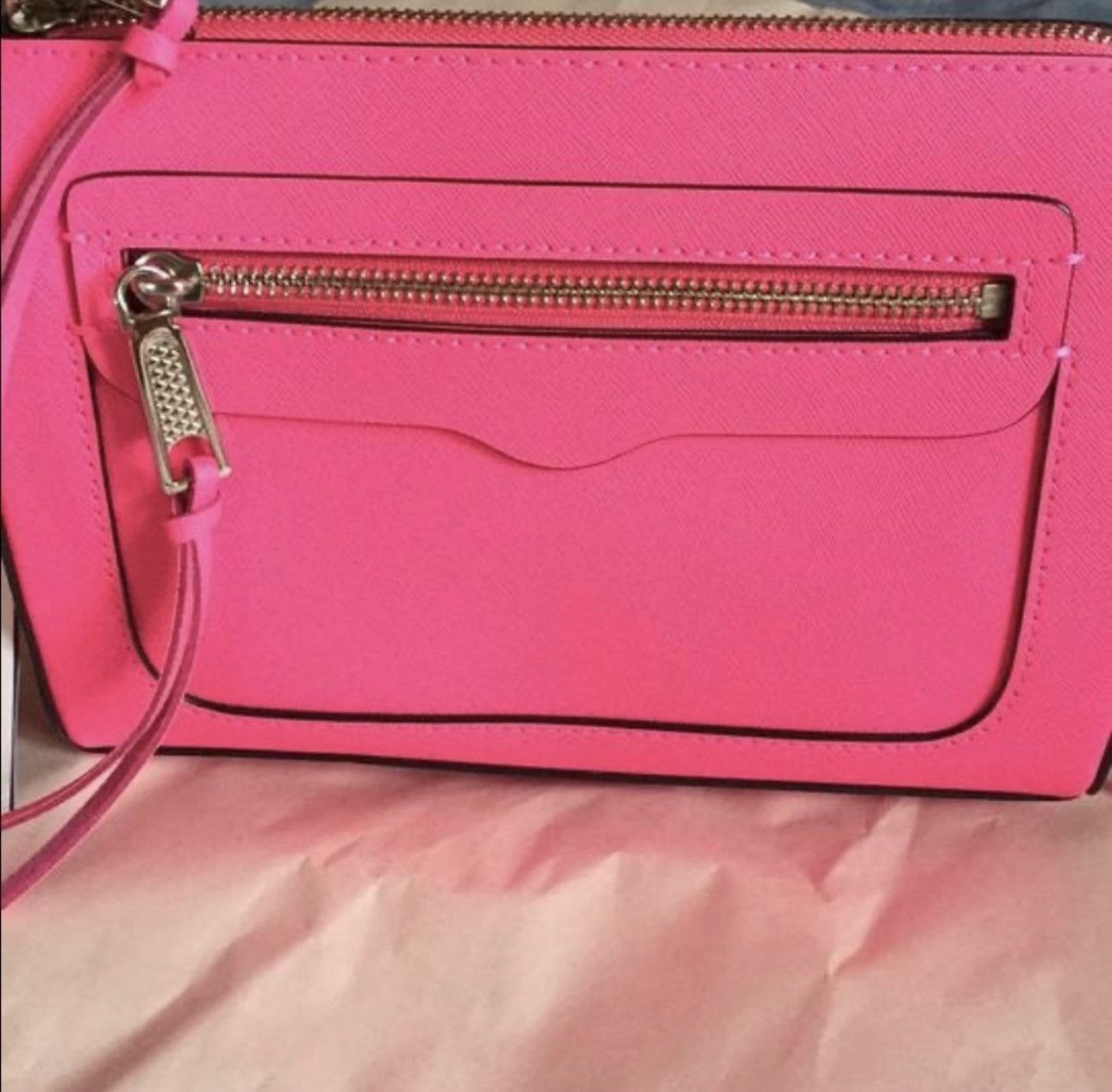 Rebecca Minkoff Rebecca Minkoff O Vibrant/Neon Pink Size ONE SIZE - 8 Thumbnail