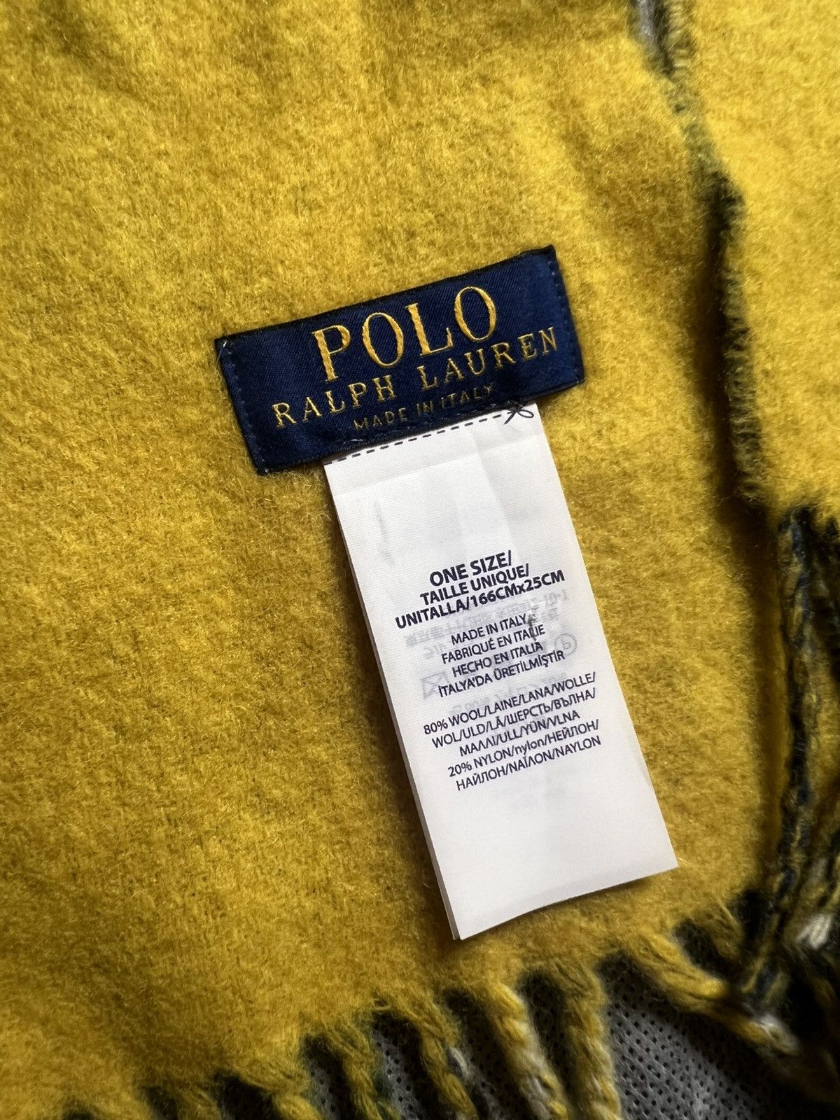 Polo Ralph Lauren Polo Ralph Lauren Wool Scarf Size ONE SIZE - 8 Thumbnail
