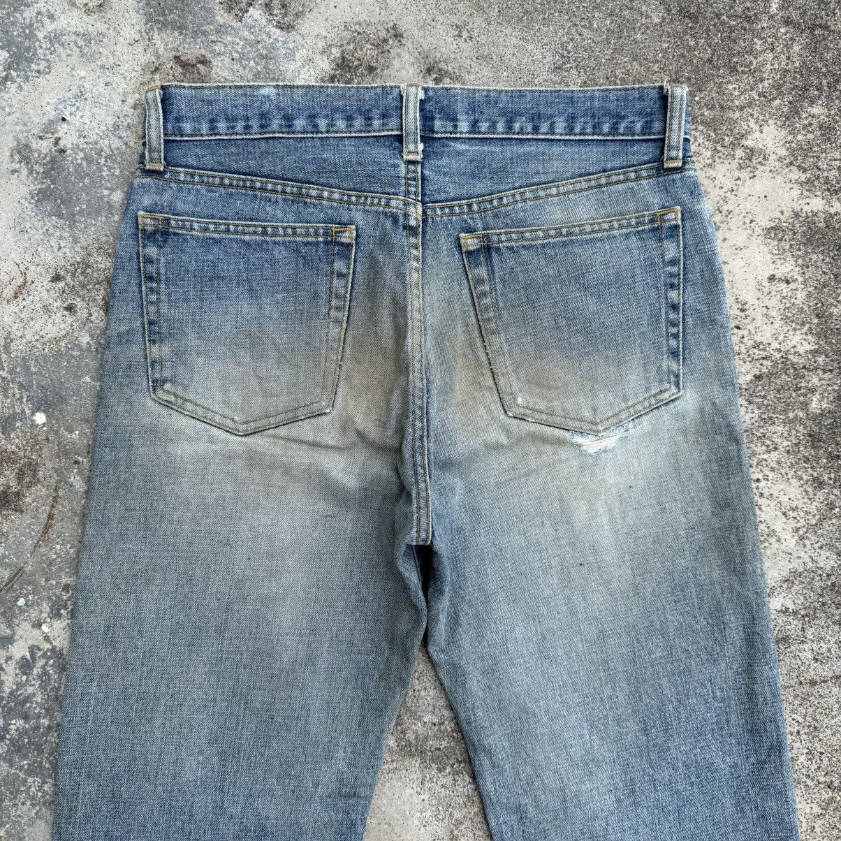 Japanese Brand × Jean × Vintage VINTAGE JAPANESE FADED RUSTY JEAN DENIM PANTS Size US 32 / EU 48 - 8 Thumbnail