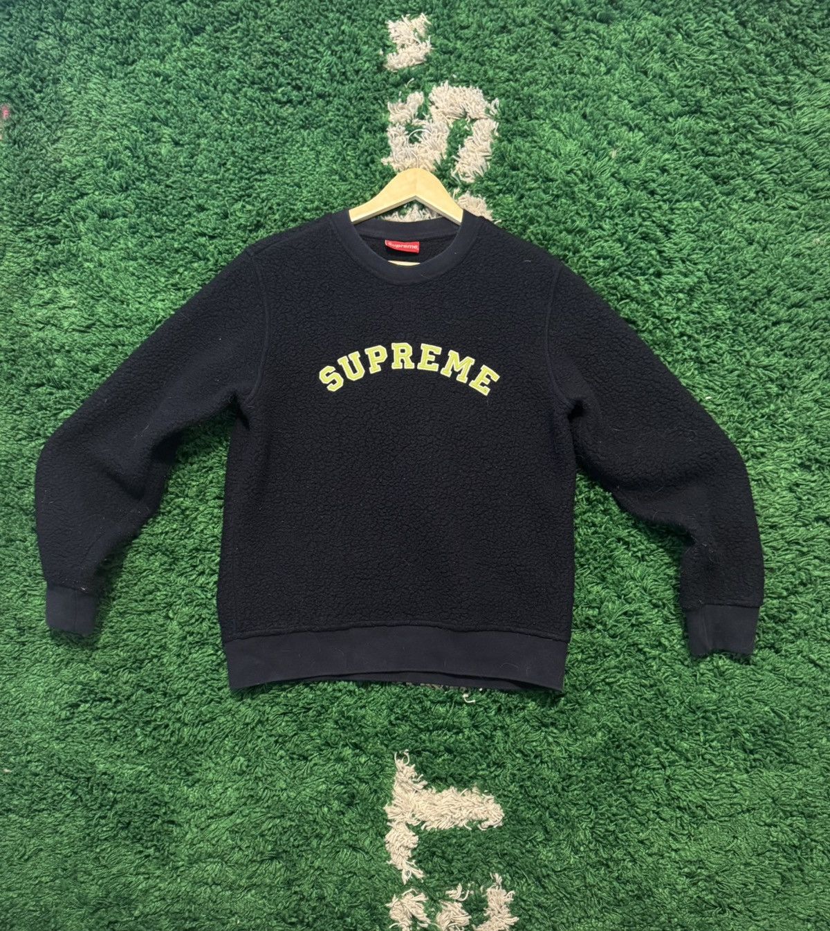 Supreme Supreme Polartec Deep Pile Crewneck Size US M / EU 48-50 / 2 - 1 Thumbnail