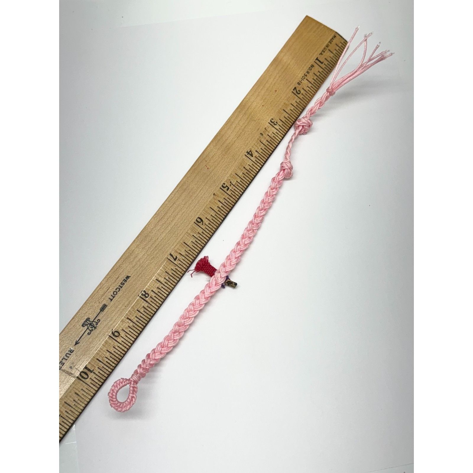 Vintage Vintage woven braided worry doll bracelet pink Size ONE SIZE - 4 Thumbnail