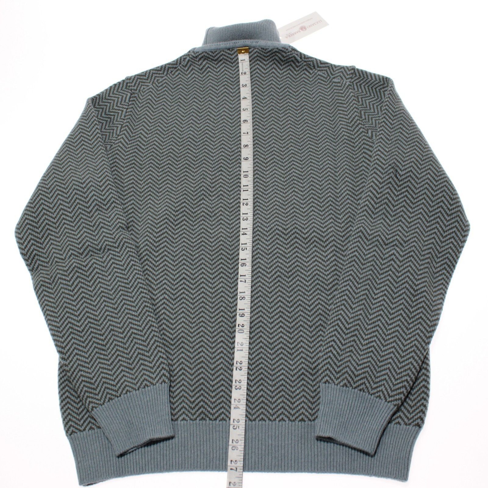 Luciano Barbera Luciano Barbera Sweater Size US L in Blue Size US L / EU 52-54 / 3 - 6 Thumbnail