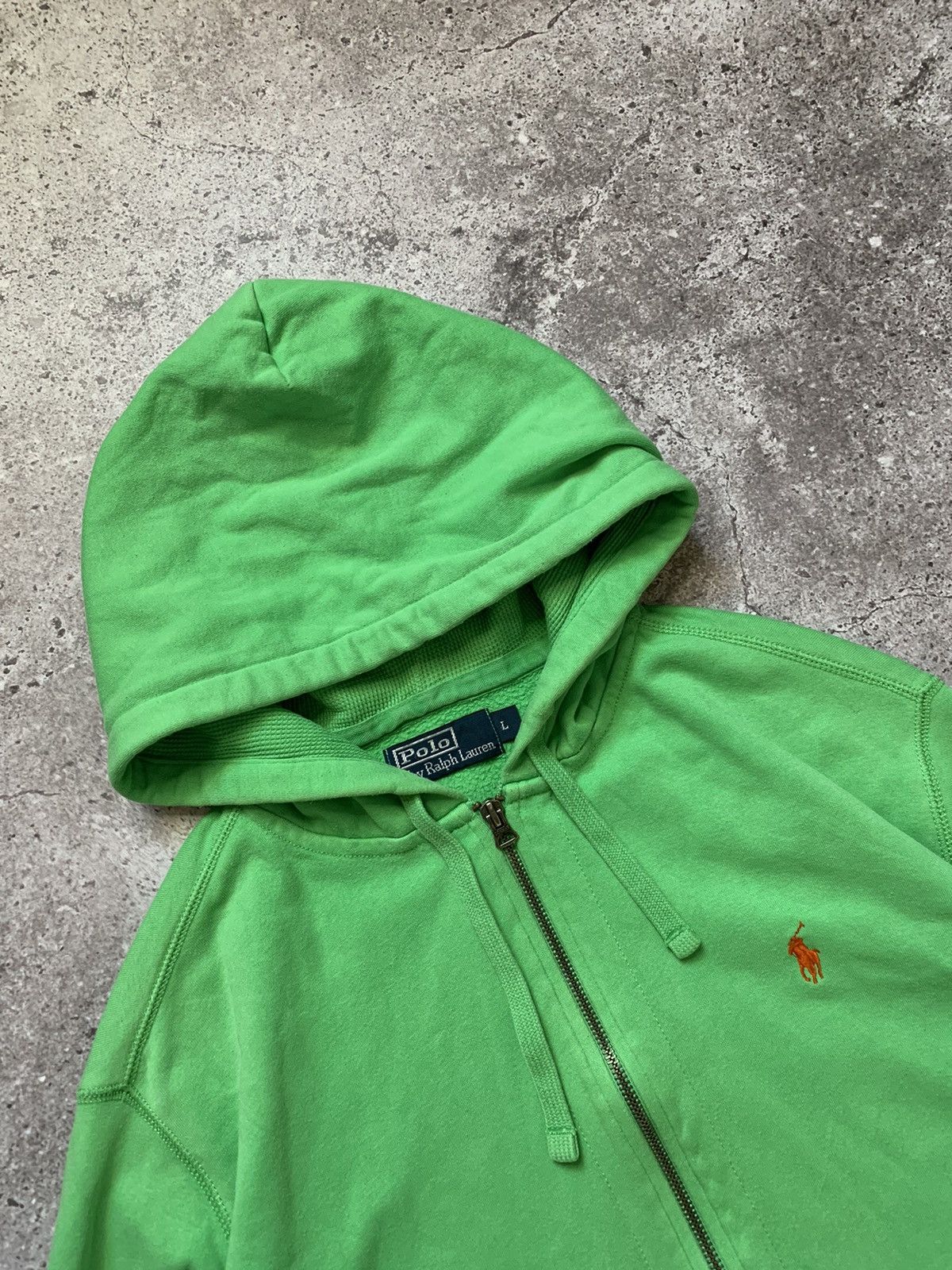 Polo Ralph Lauren × Ralph Lauren × Vintage Vintage Y2K Polo Ralph Lauren embroidered logo hoodie Size US L / EU 52-54 / 3 - 2 Thumbnail