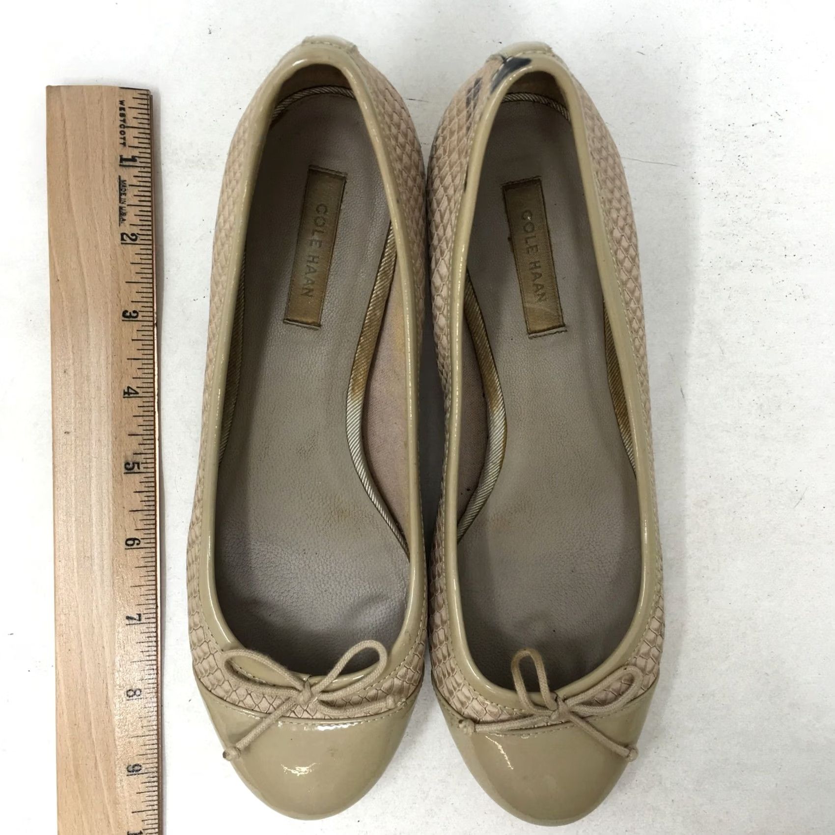 Cole Haan Cole Haan Heels Womens 5.5 B Grand OS Pump Cap Toe Snake Print Brown Block OS Pump Womens Shoes Brown Snake Print Cap Toe Pump Size ONE SIZE - 5 Thumbnail