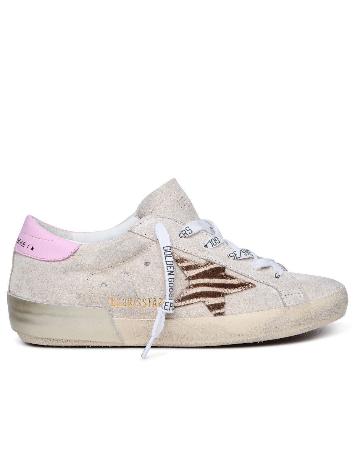image of Golden Goose 'super-Star Classic' Cream Leather Sneakers, Women's (Size 5)
