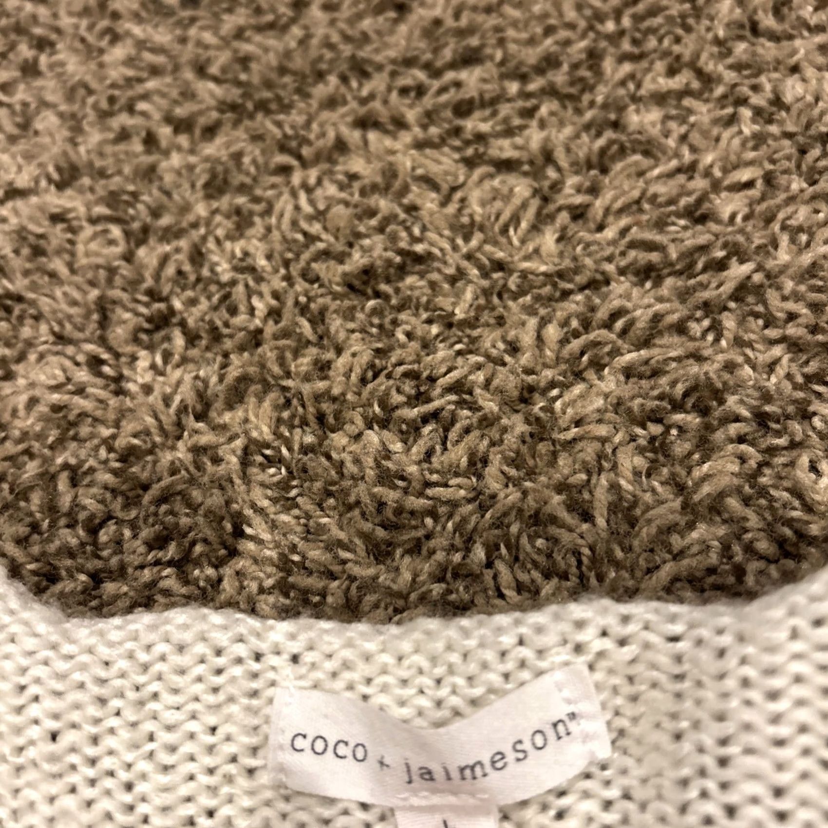 Vintage COCO & JAIMESON STRIPED CROPPED PULLOVER SWEATER SIZE L WOMEN'S A29 Size L / US 10 / IT 46 - 2 Thumbnail