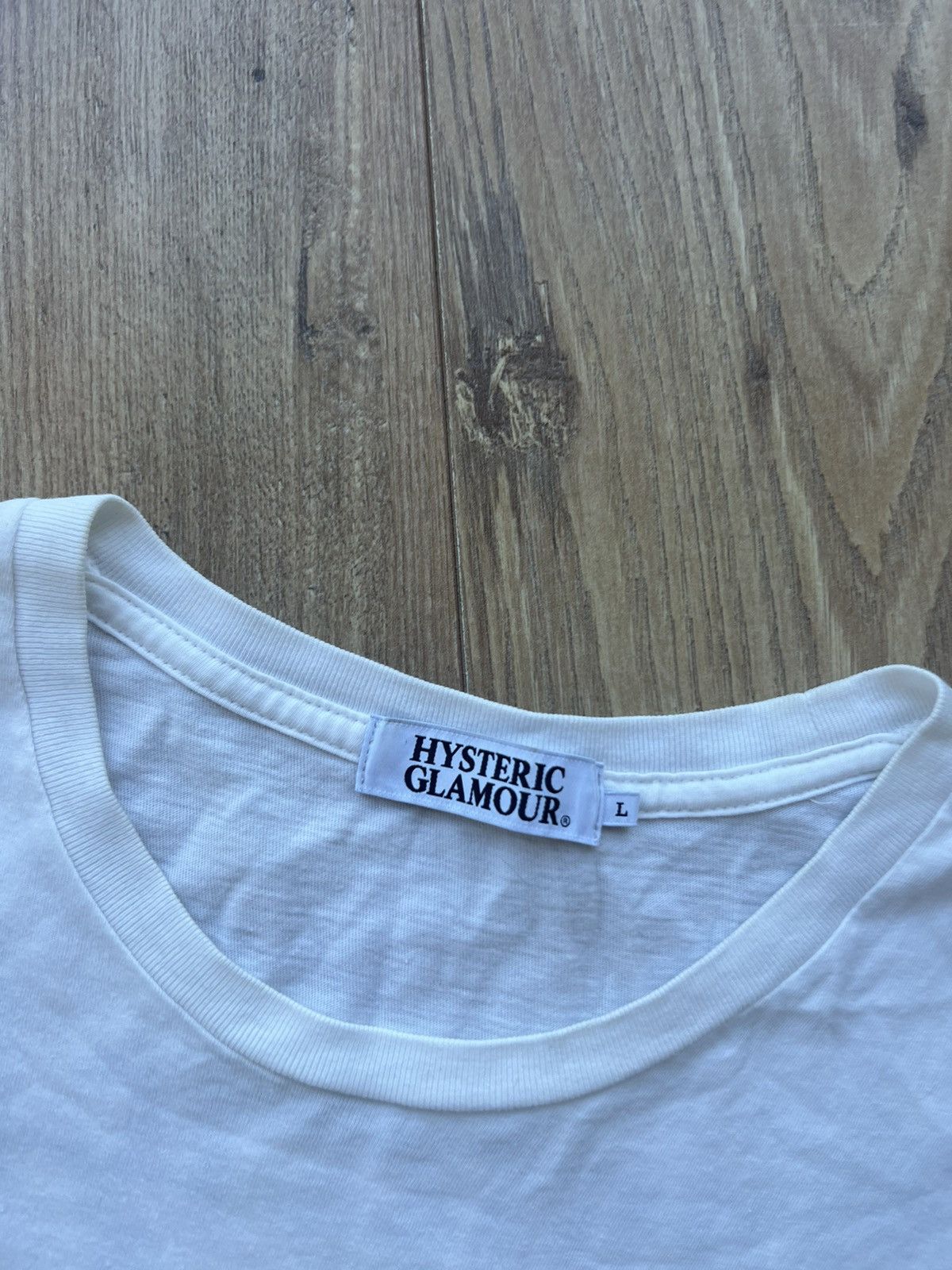 Hysteric Glamour HYSTERIC GLAMOUR THE HYSTERIC TIMES RARE Y2K NAKED LADY TEE Size US L / EU 52-54 / 3 - 11 Thumbnail