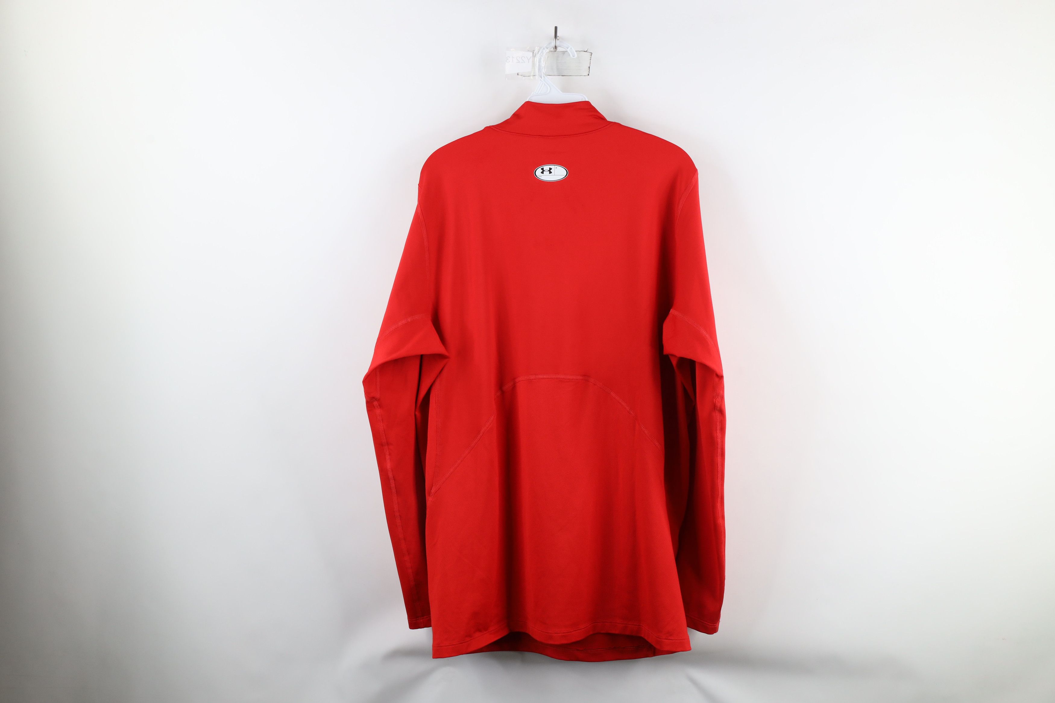 Under Armour × Vintage Under Armour Compression Mock Neck Long Sleeve T-Shirt Red Size US XXL / EU 58 / 5 - 9 Thumbnail