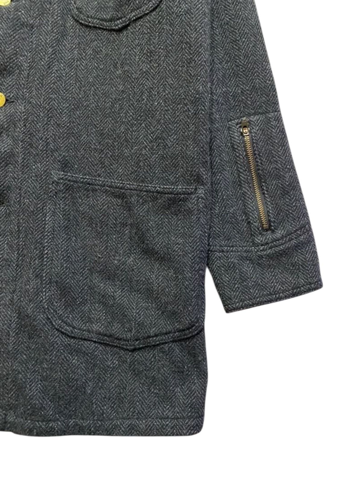 Sophnet. Sophnet x Lee Union Made Wool Herringbone Coat Jacket Size US M / EU 48-50 / 2 - 5 Thumbnail