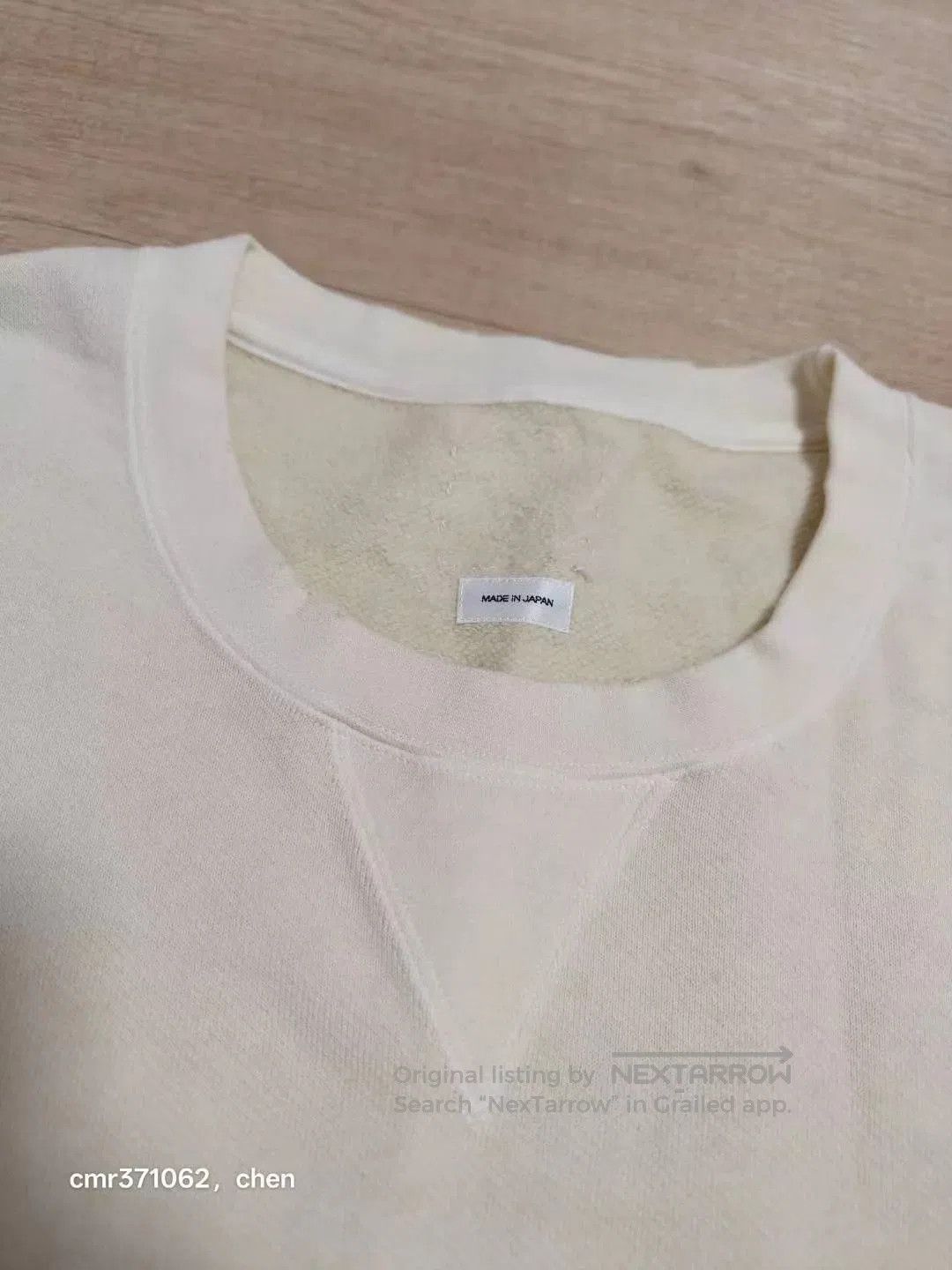 Visvim Beige Long Sleeve Crewneck Sweatshirt L. Size US L / EU 52-54 / 3 - 5 Thumbnail