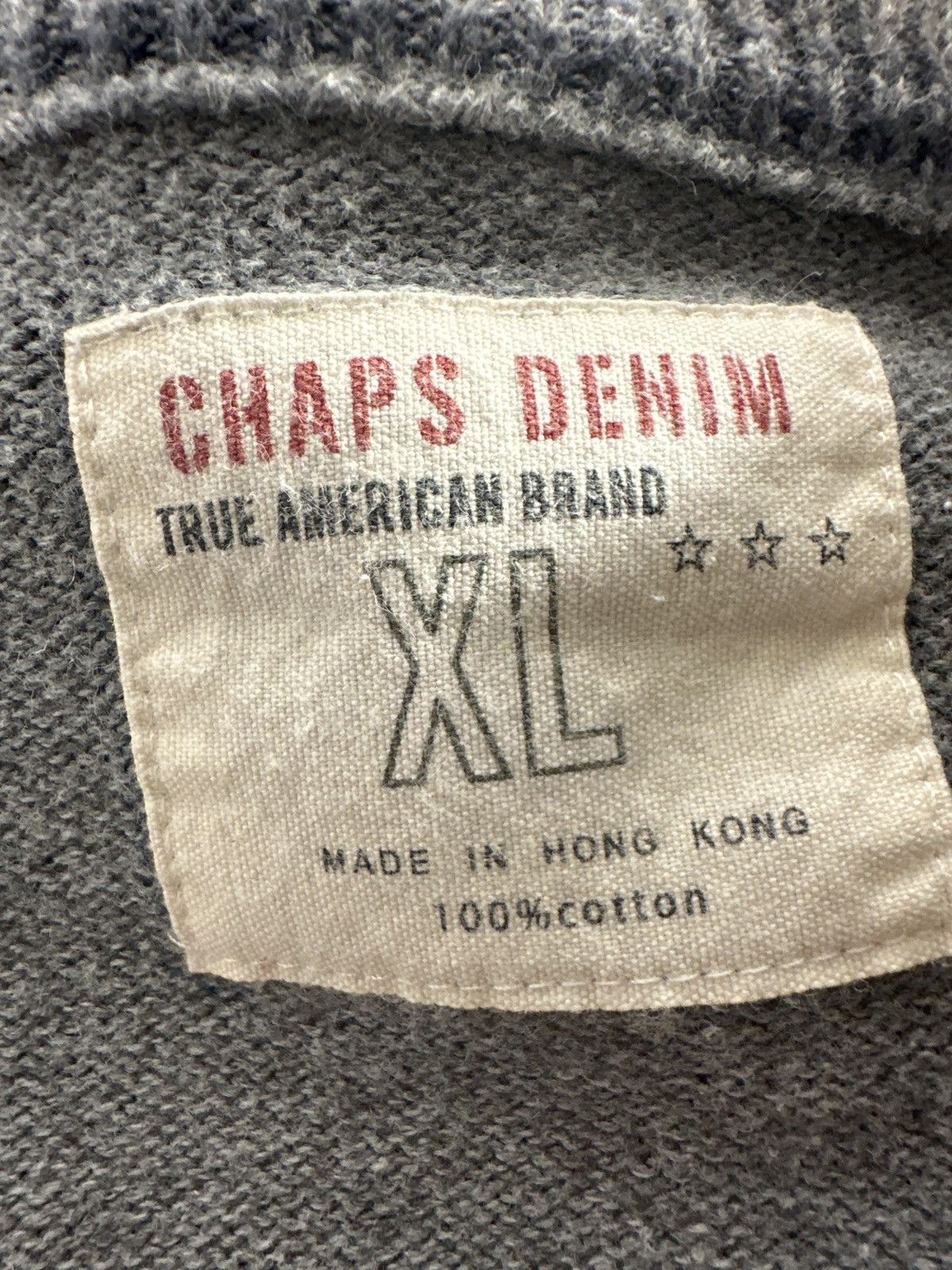 Chaps Ralph Lauren Chaps Denim Cotton Sweater Size US XL / EU 56 / 4 - 4 Thumbnail