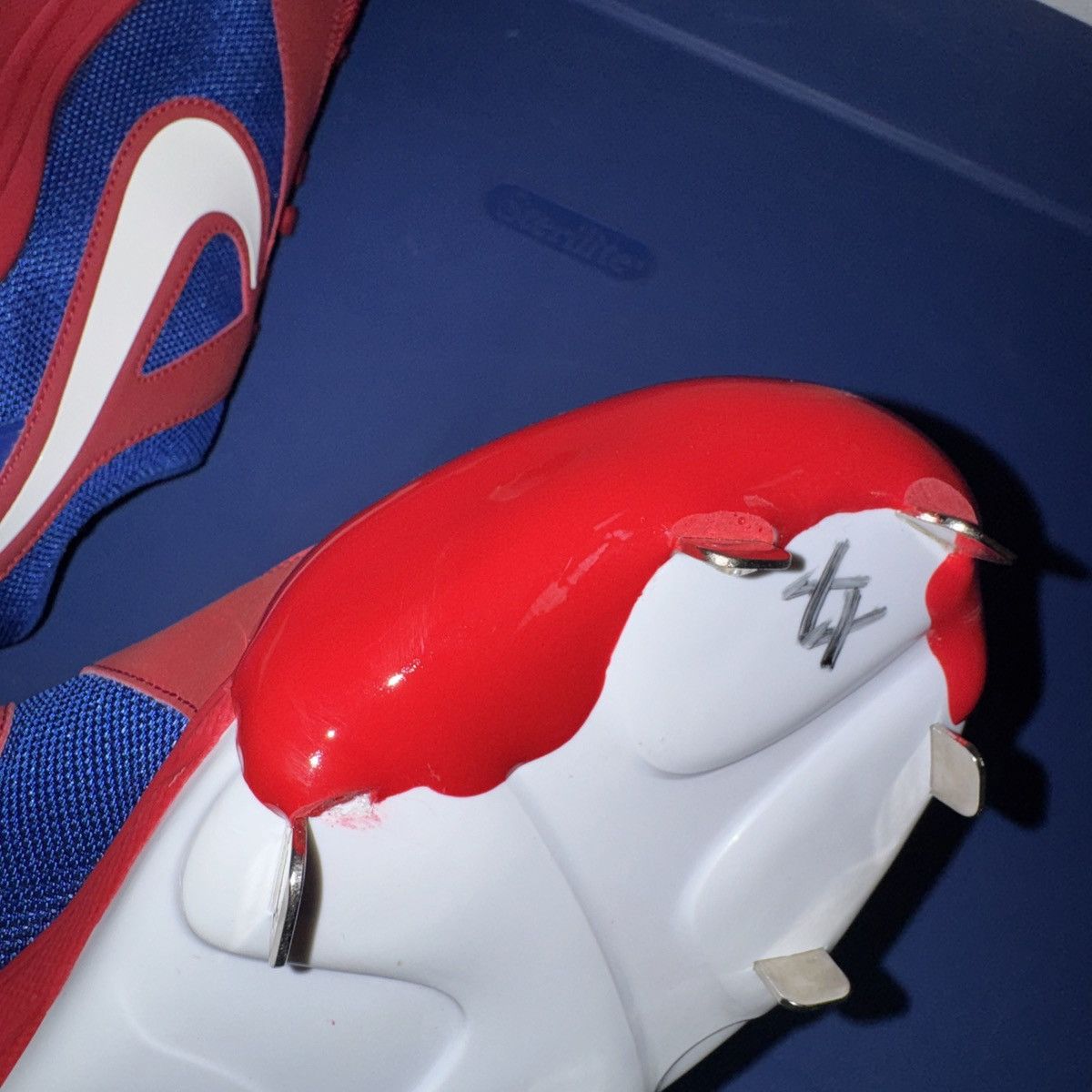 Nike Cliff Lee Philadelphia Phillies Sample Cleats PE Promo Size US 13 / EU 46 - 10 Thumbnail