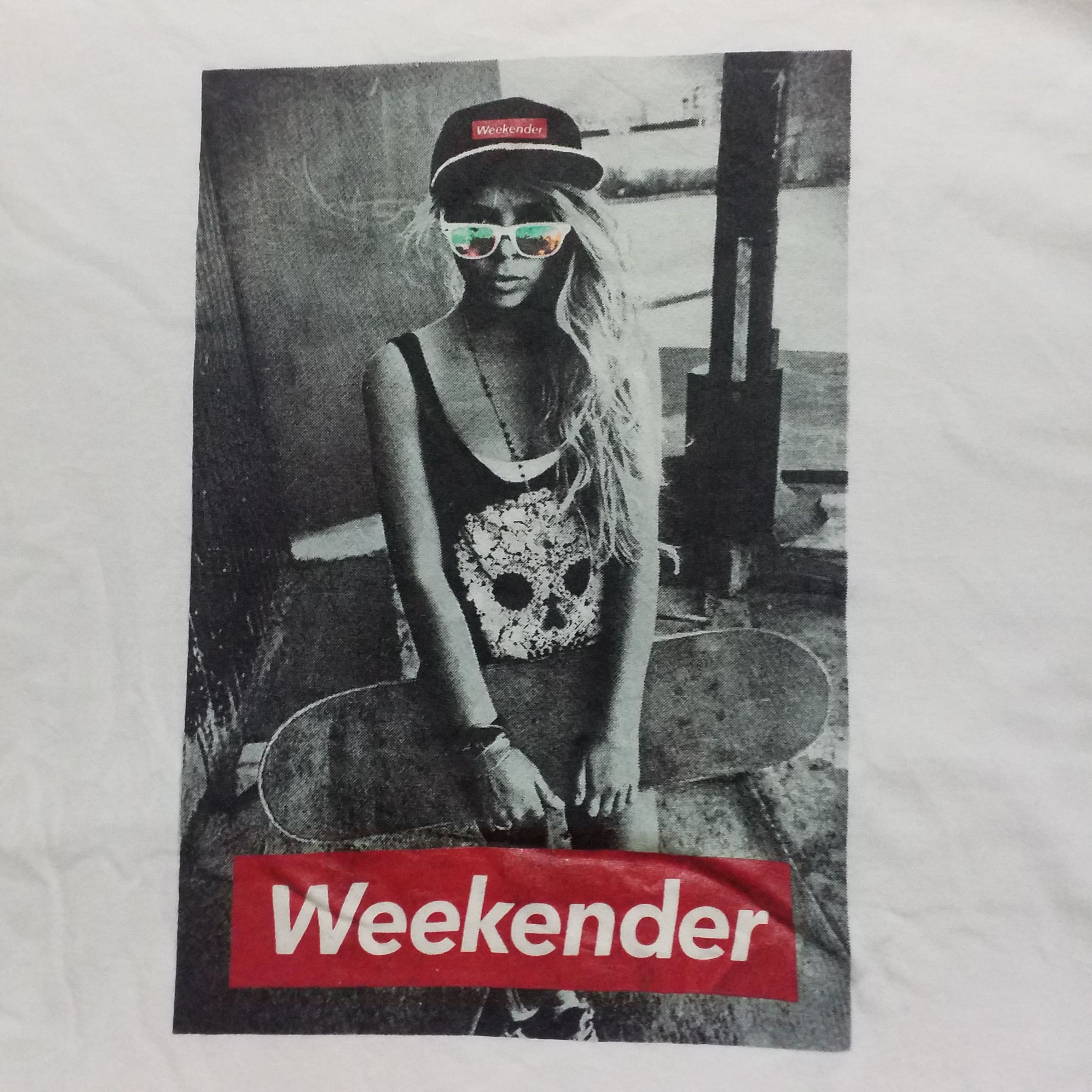 Japanese Brand weekender skate girl print Size US XL / EU 56 / 4 - 1 Thumbnail