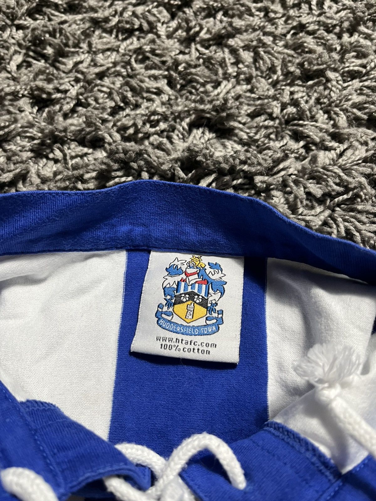 Toffs HUDDERSFIELD TOWN 1922 FA CUP FINAL COTTON JERSEY TOFFS Size US L / EU 52-54 / 3 - 7 Thumbnail