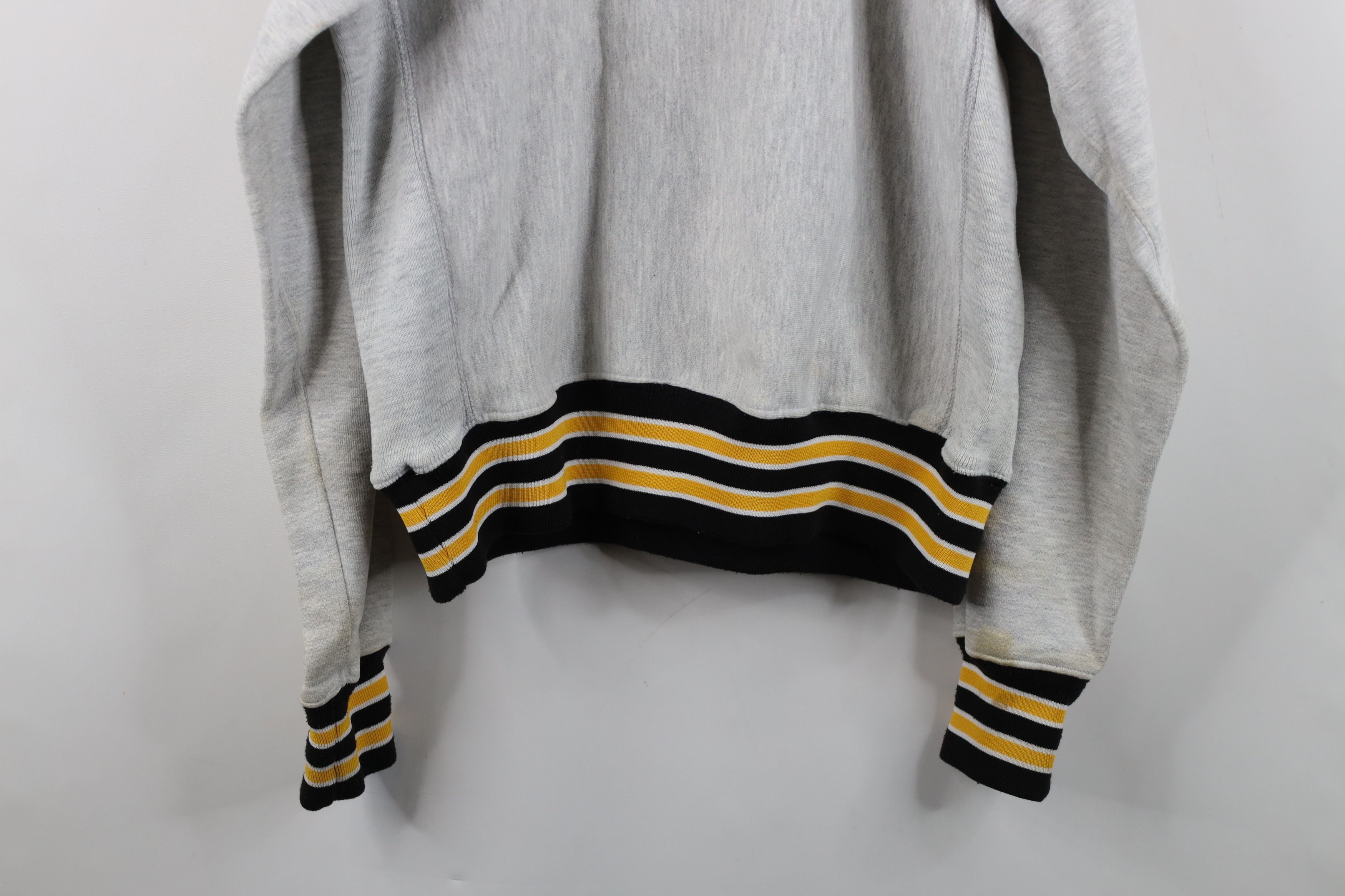 Vintage Vintage 90s Heavyweight Monmouth Sweatshirt Heather Gray USA Size US L / EU 52-54 / 3 - 14 Thumbnail