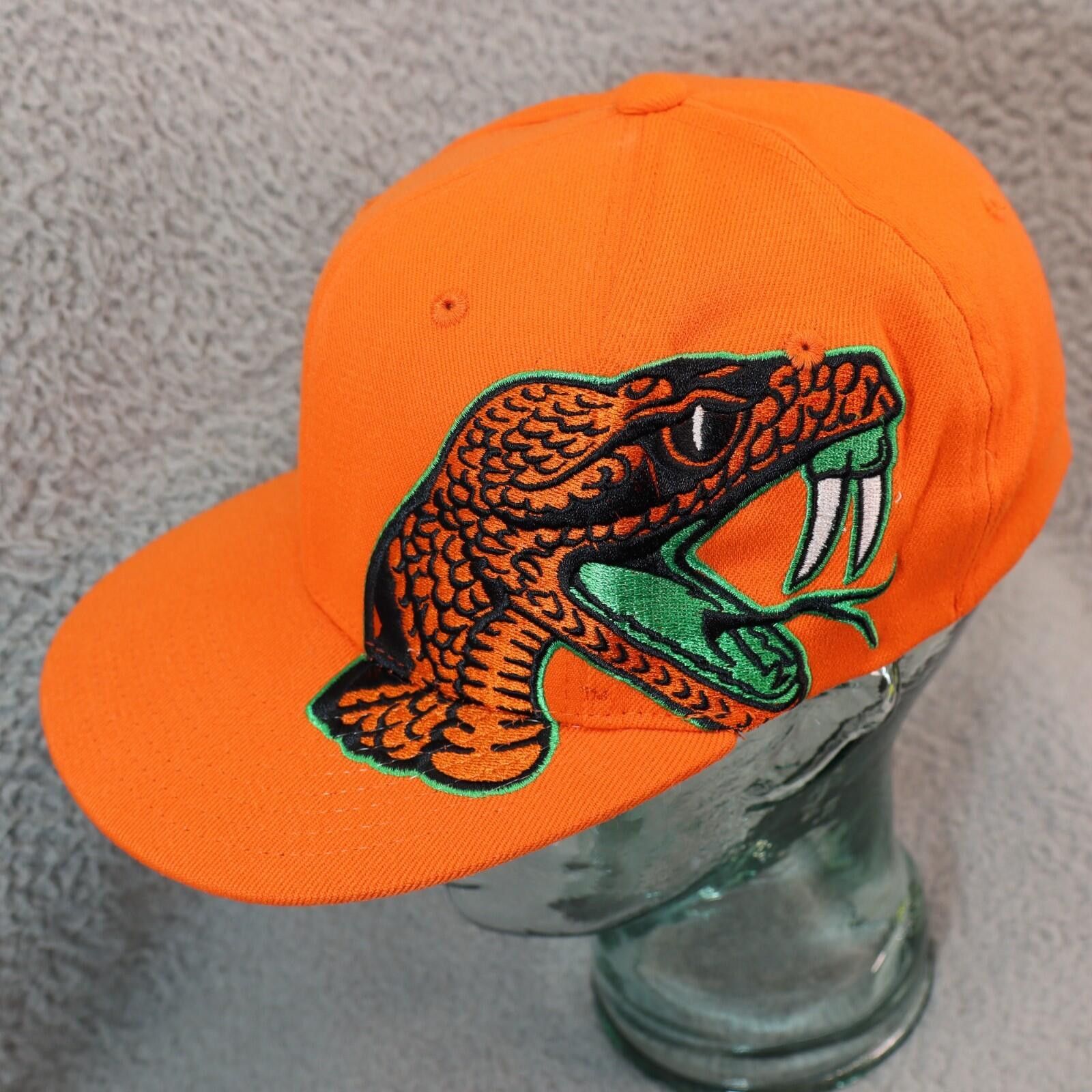 Zephyr Vtg Florida A&M University Hat Cap Snapback M/L Rattler Rare Size ONE SIZE - 1 Thumbnail