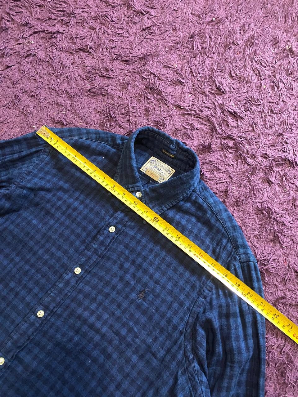 Polo Ralph Lauren Vintage Polo Ralph Lauren Checkered Button Up Shirt Size L Size US L / EU 52-54 / 3 - 13 Thumbnail