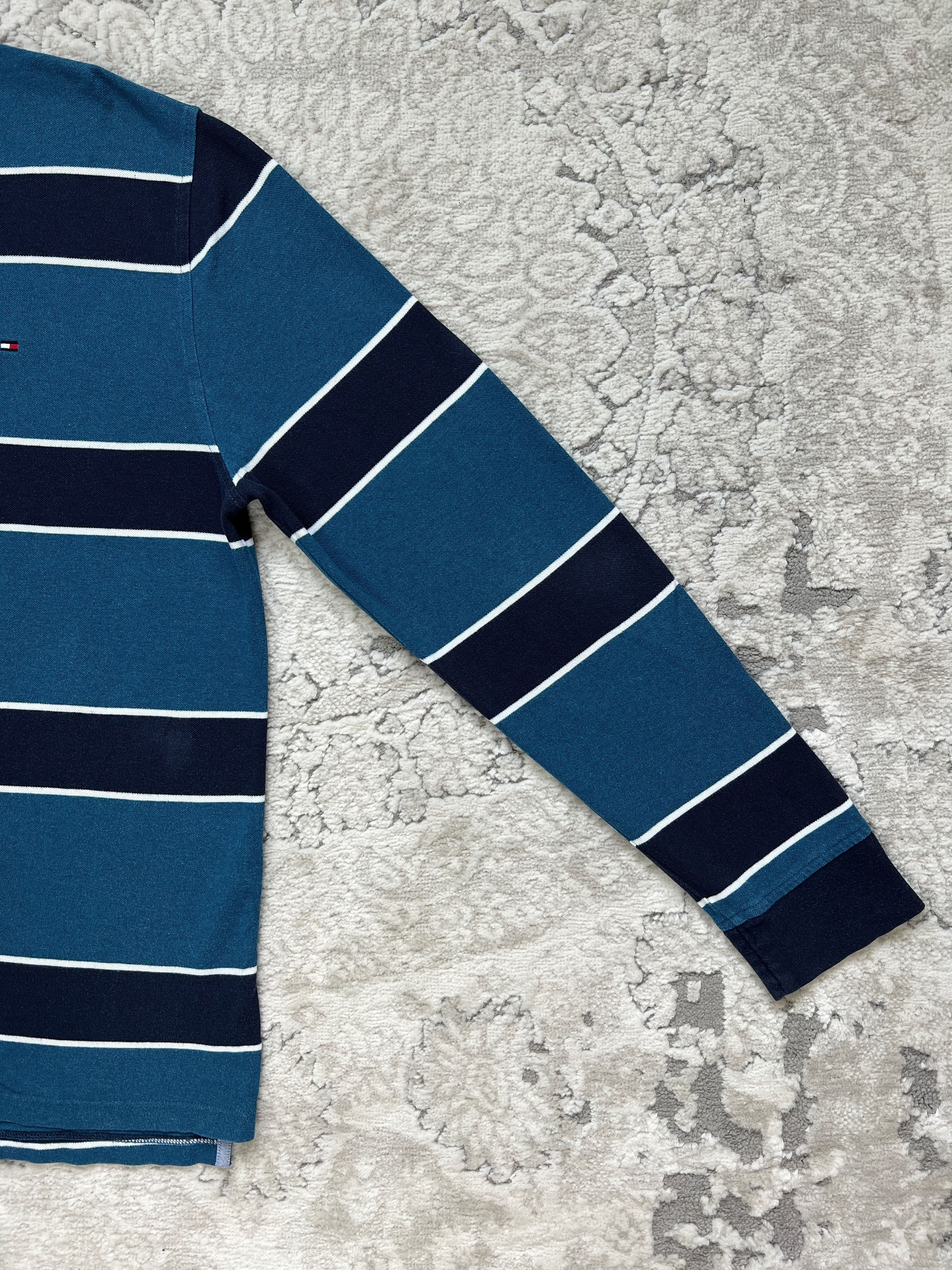 Tommy Hilfiger Tommy Hilfiger Classic Fit Rugby-Style Polo Long Sleeve L Size US L / EU 52-54 / 3 - 5 Thumbnail