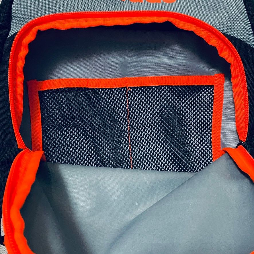 Adidas Adidas gray and orange small backpack Size ONE SIZE - 3 Thumbnail