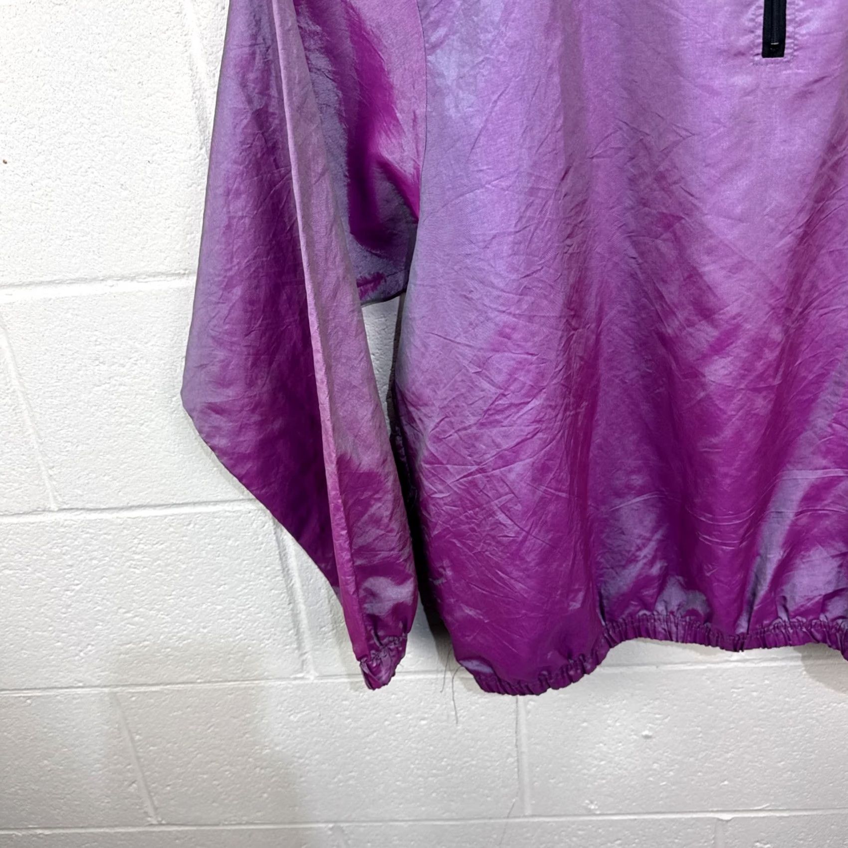 Etro VINTAGE Wise Guy Jacket Mens XL 90s Windbreaker Neon Iridescent Retro Surf Gear Purple Size US XL / EU 56 / 4 - 6 Thumbnail