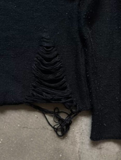 Other MIDAS 1990s Distressed Grunge Knit Top Size US S / EU 44-46 / 1 - 7 Thumbnail