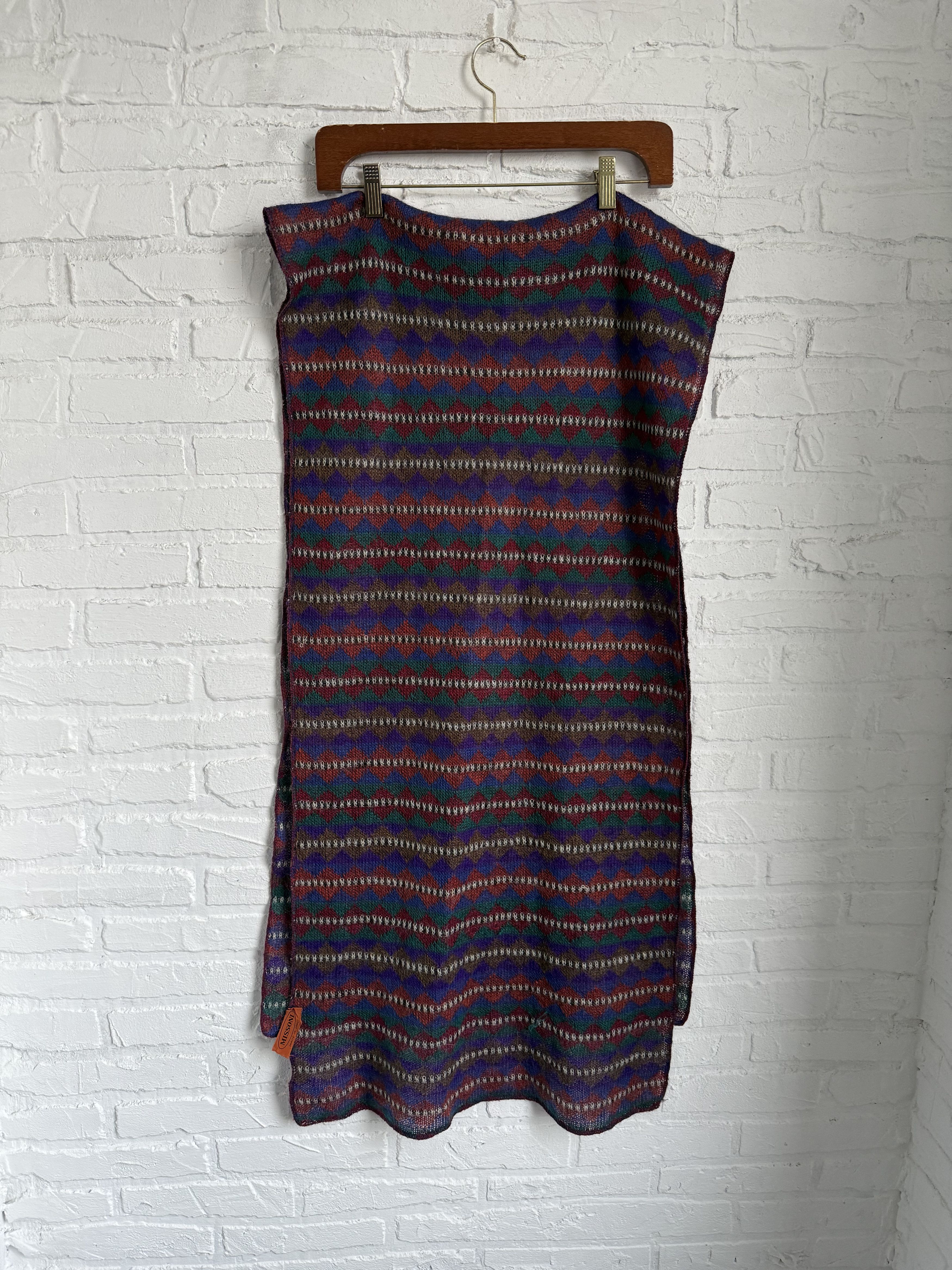 Missoni Vintage 90s Missoni wool mohair scarf Size ONE SIZE - 1 Thumbnail