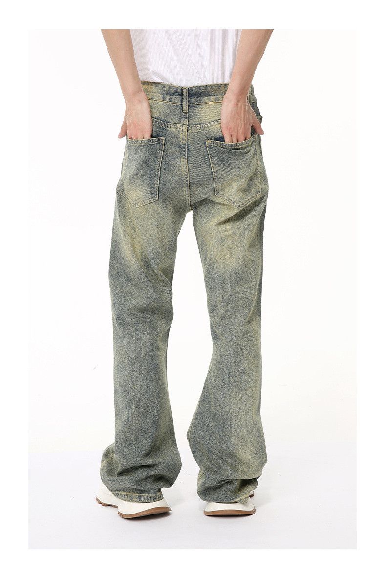 Japanese Brand × Jean Retro gradient distressed washed niche jeans Size US 32 / EU 48 - 6 Thumbnail