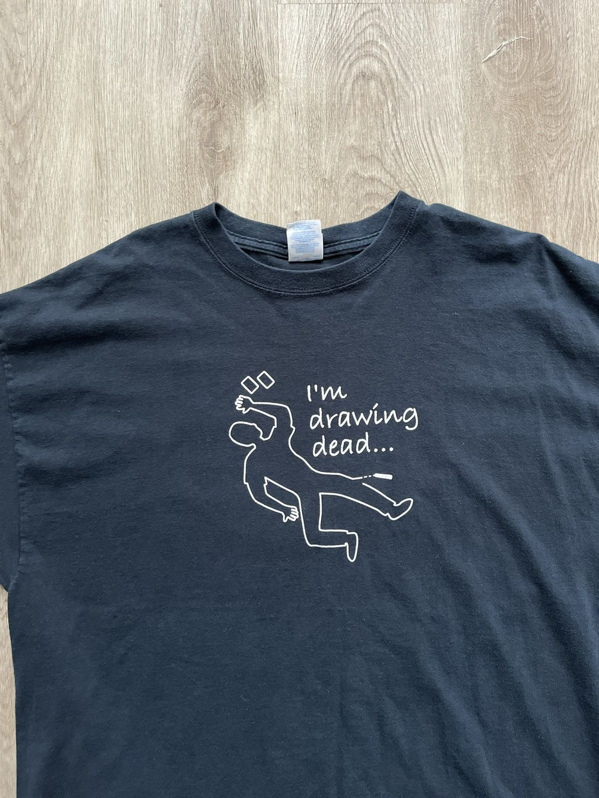 Vintage Vintage I'm Drawing Dead' Shirt Size US XXL / EU 58 / 5 - 4 Thumbnail